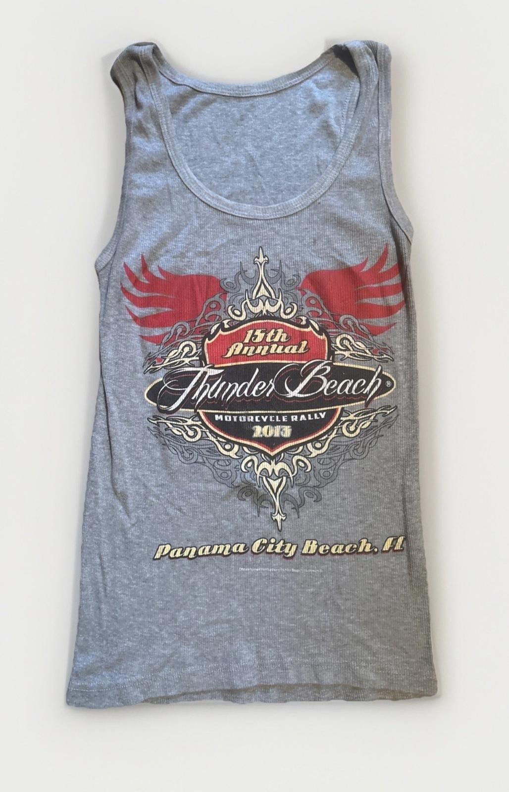 Jun Takahashi Thunder Beach Rally Panama City Florida 2013 Tank Top Small Size US S / EU 44-46 / 1 - 1 Thumbnail