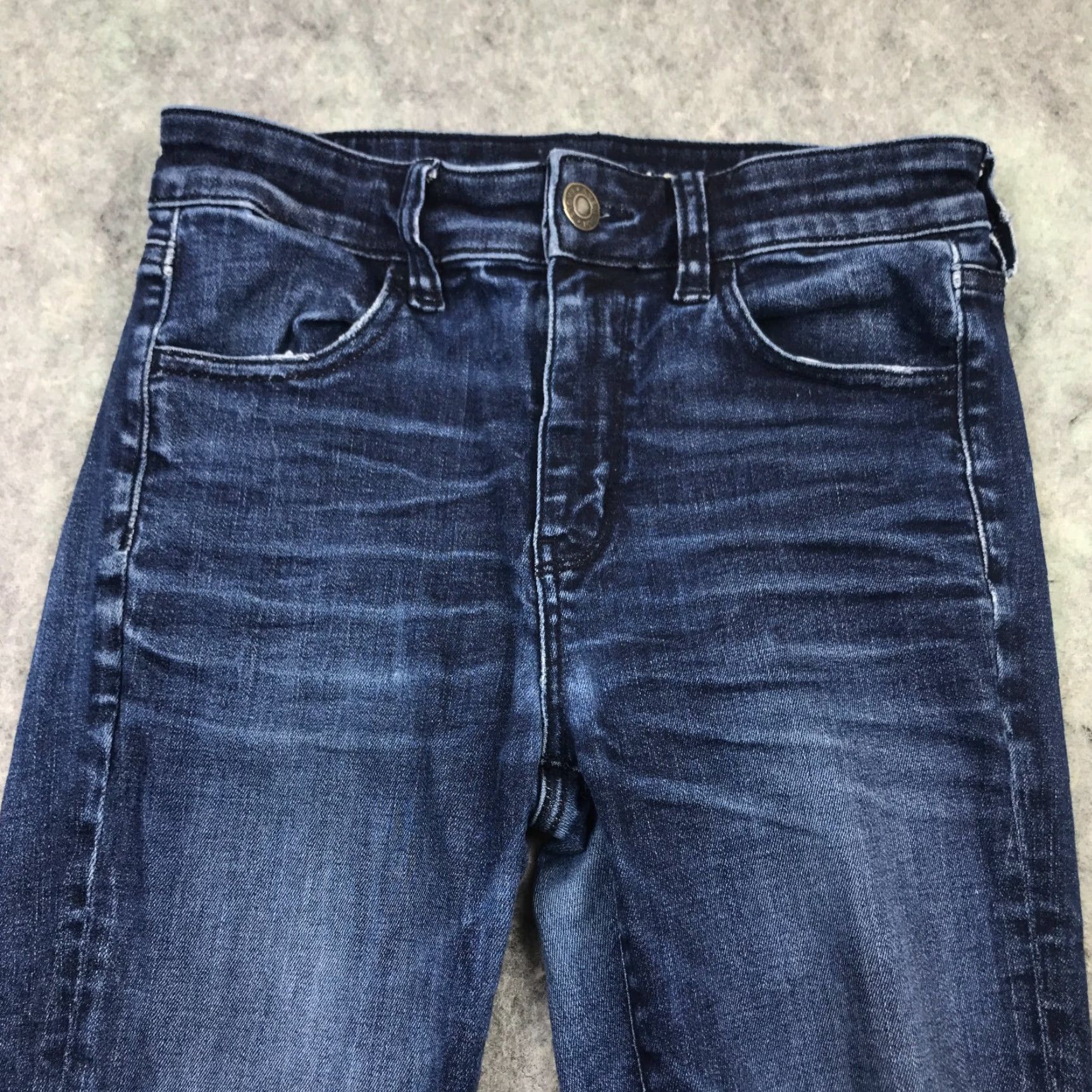 American Eagle Outfitters American Eagle Womens Jeans 4 Distressed Destroyed High Rise Jegging Stretch Size 27" / US 4 / IT 40 - 2 Thumbnail