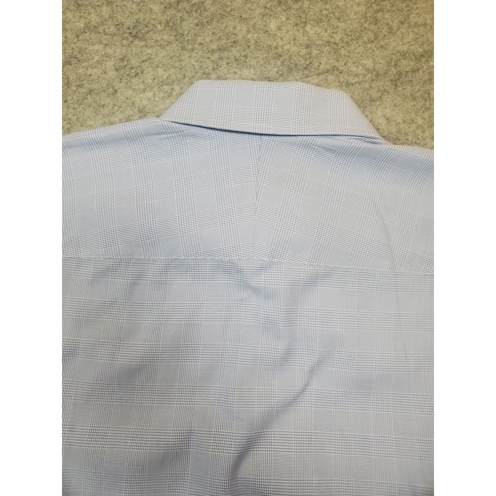 Robert Talbott Men's Robert Talbott 16.5- 35 Blue Button Up Dress Shirt Size US L / EU 52-54 / 3 - 6 Thumbnail