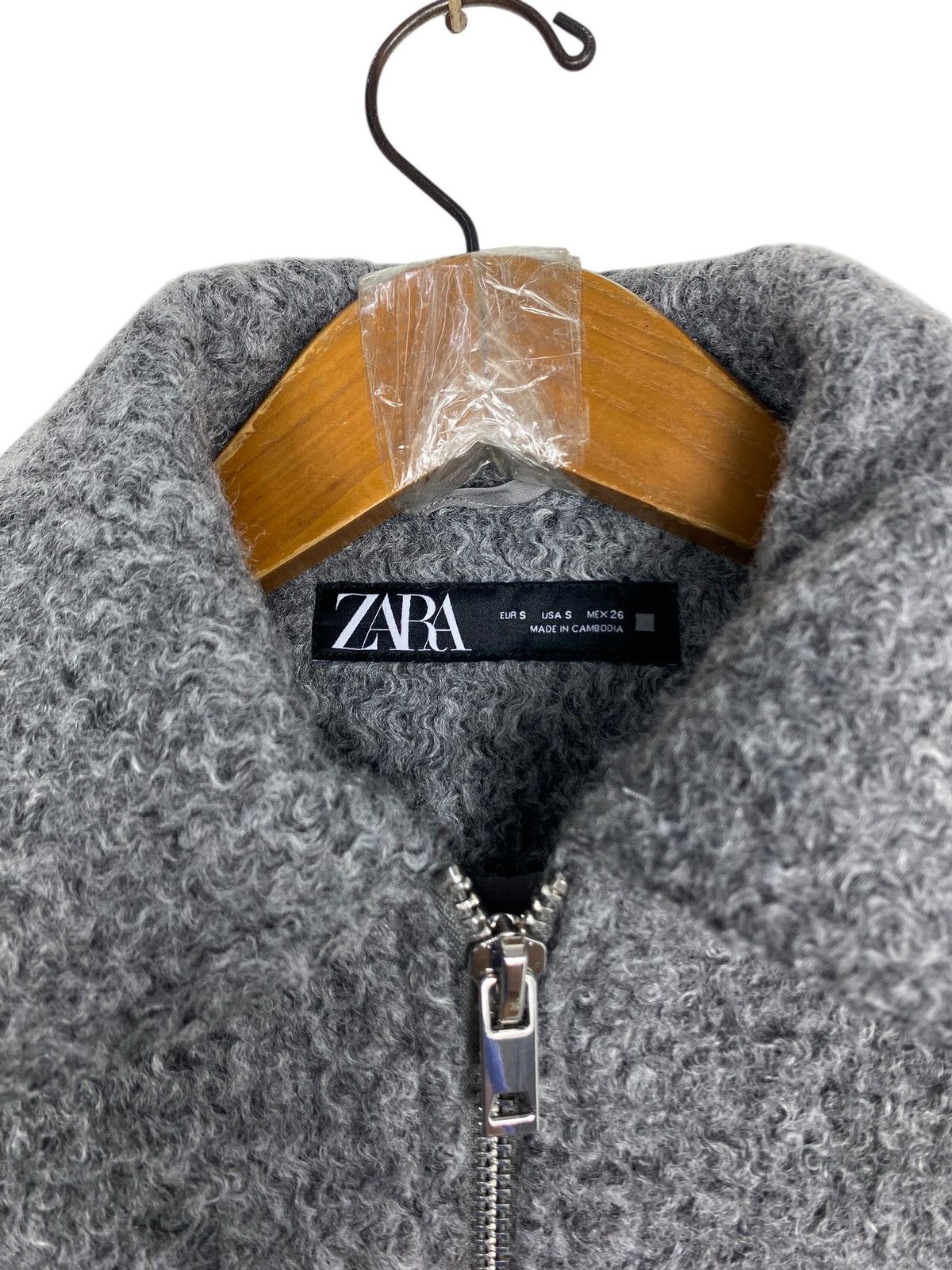 Zara Rare‼️ Zara Cropped Zip Up Jacket Size S / US 4 / IT 40 - 5 Thumbnail