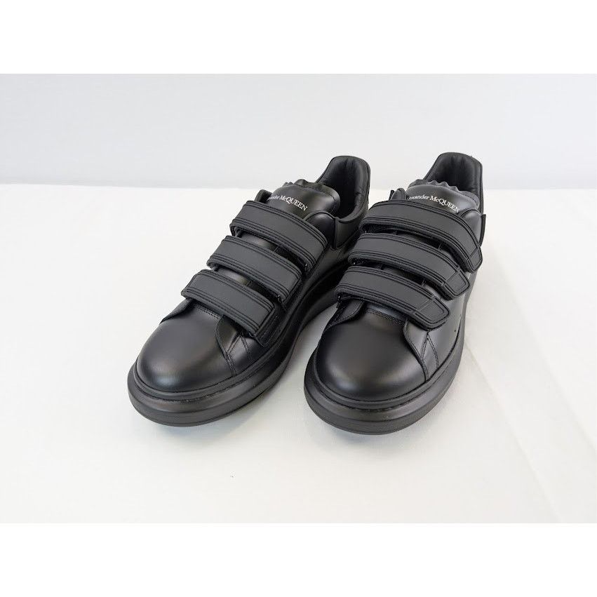 Alexander McQueen o1rshd1 Larry Oversized Triple Strap Sneaker in Black Size US 11 / EU 44 - 9 Thumbnail
