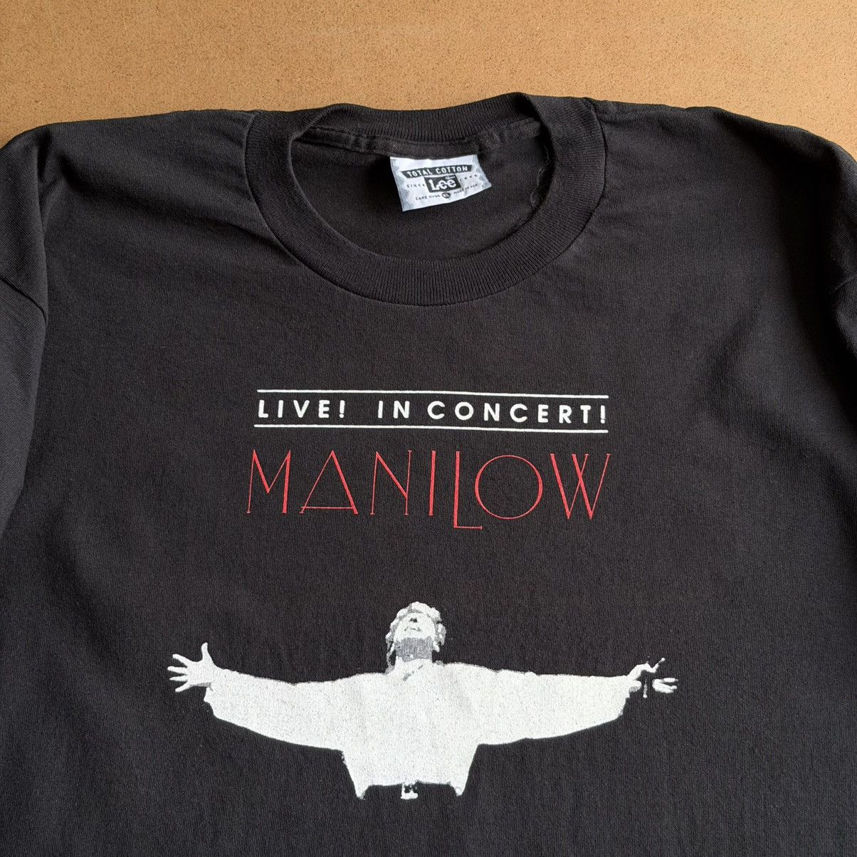 Band Tees Vintage 1993 Barry Manilow Live in Concert Lee Tour Tee Size US XL / EU 56 / 4 - 3 Thumbnail