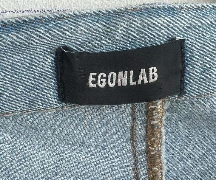 Other Egonlab Blue Cargo Jeans Size US 30 / EU 46 - 6 Thumbnail