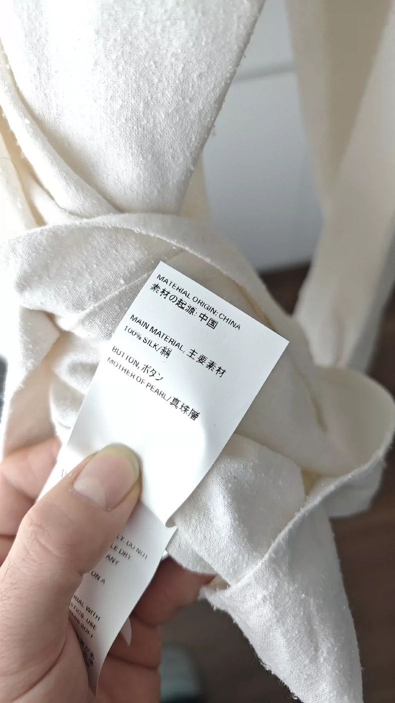Our Legacy Our Legacy size52 white shirts Size US L / EU 52-54 / 3 - 3 Thumbnail