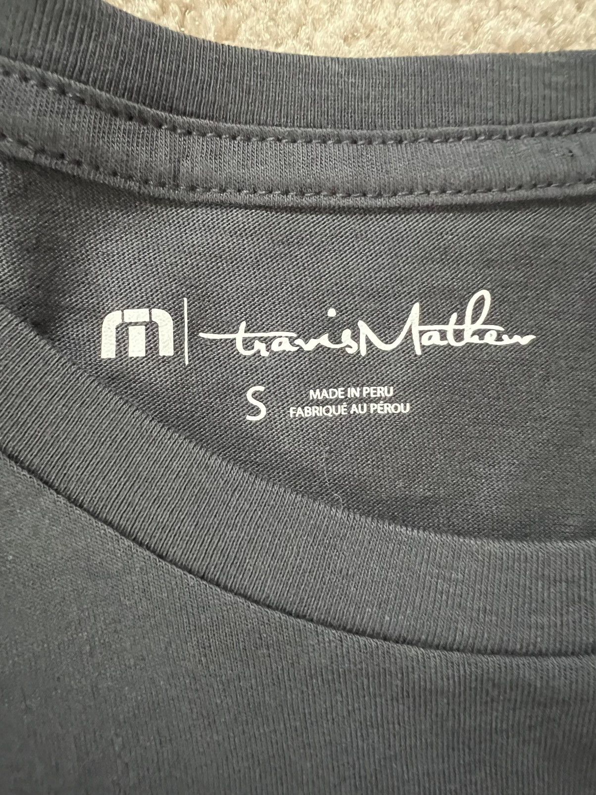 TravisMathew NWT Travis Mathew Men’s Golf Tee Small Blue 100% Pima Cotton Size US S / EU 44-46 / 1 - 3 Thumbnail