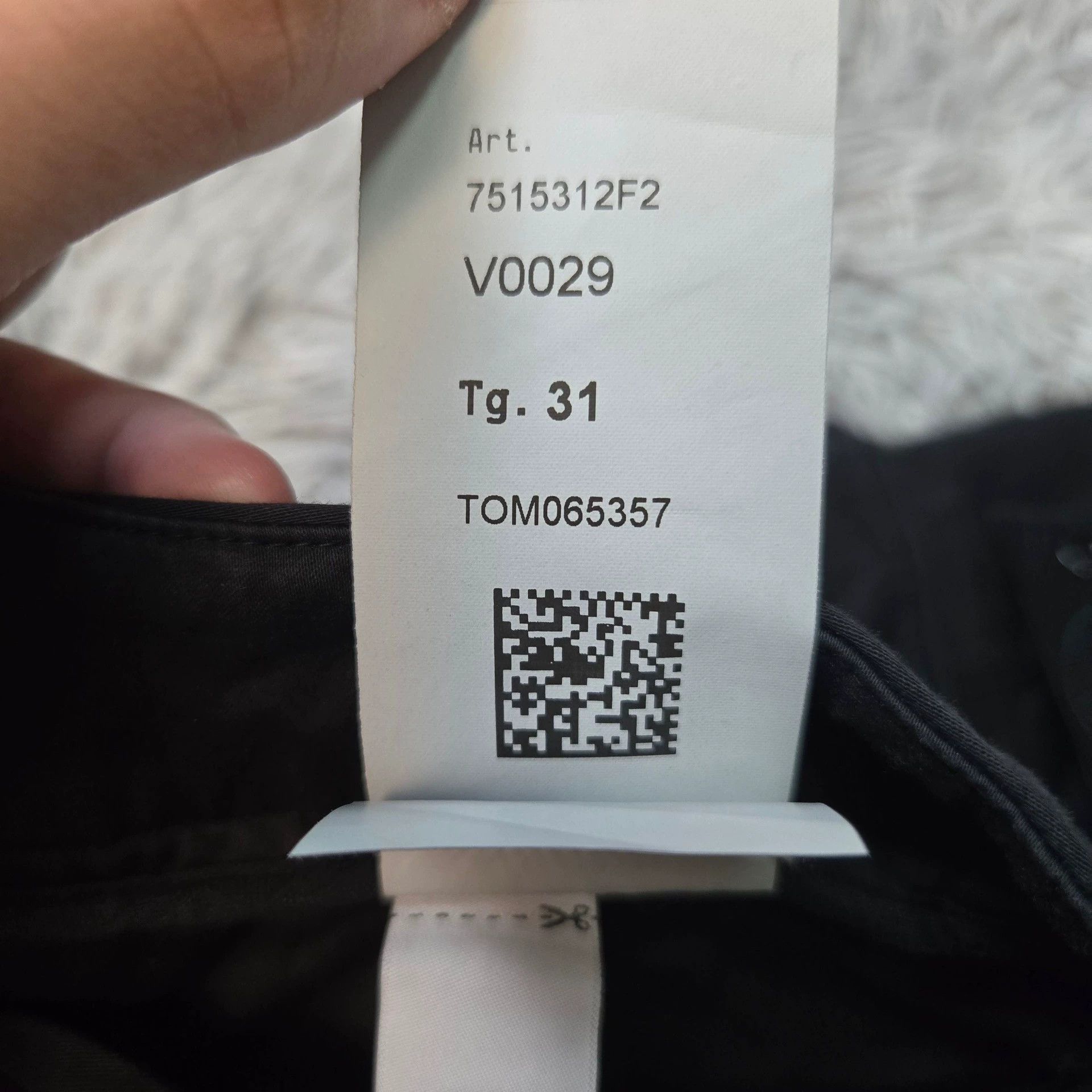 Stone Island stone island blue-black wool long pants Size US 31 - 6 Thumbnail