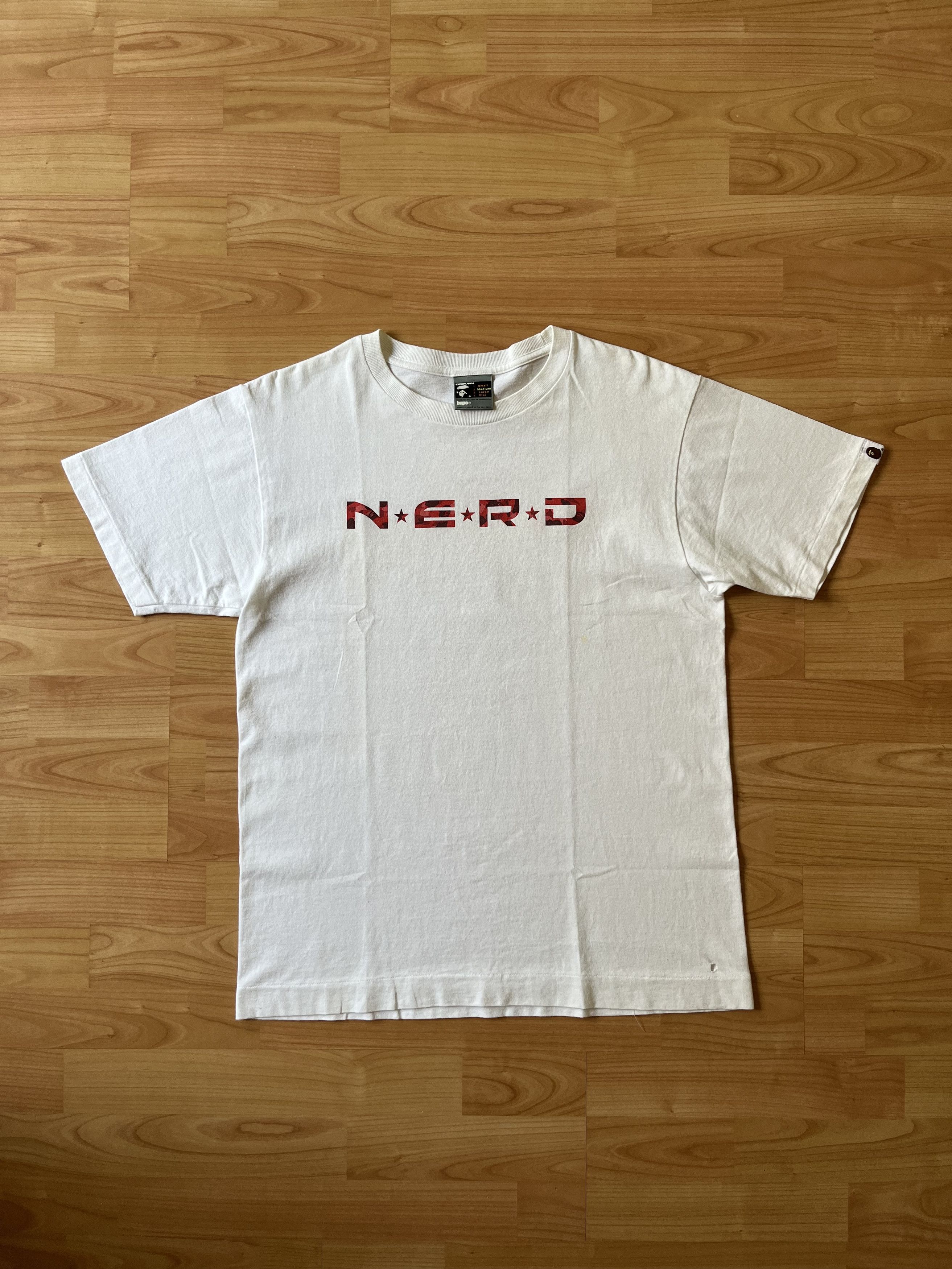 Bape × Pharrell Bape x N.E.R.D Fly or Die Tee | Grailed