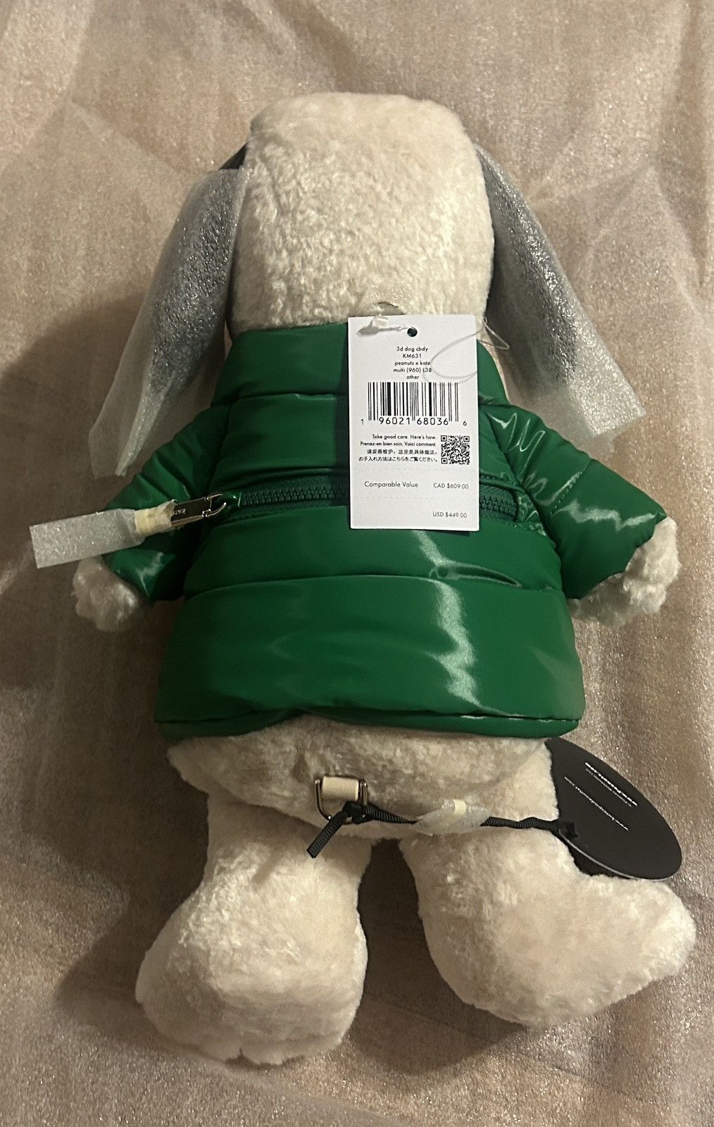 Kate Spade Kate Spade Peanuts X KSNY Snoopy 3D Dog Crossbody Size ONE SIZE - 4 Thumbnail