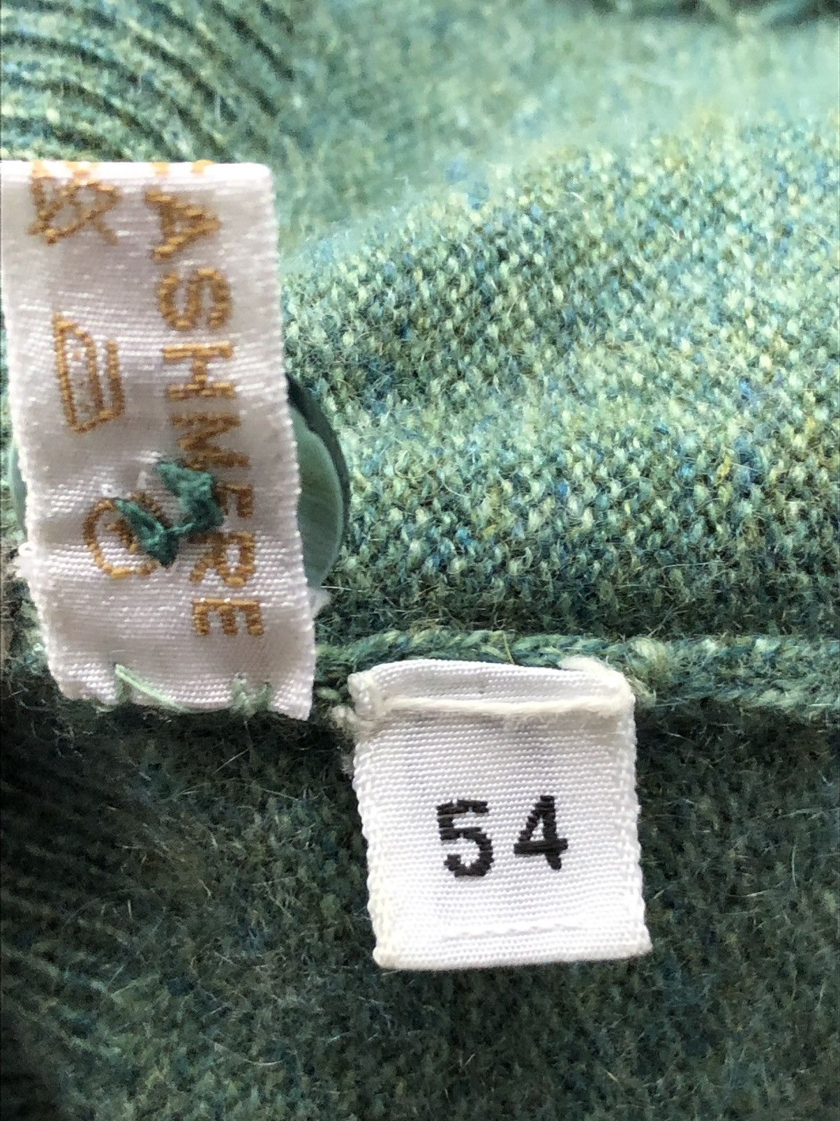 Brioni × Vintage Vintage Brioni green cashmere cardigan Size US L / EU 52-54 / 3 - 12 Thumbnail