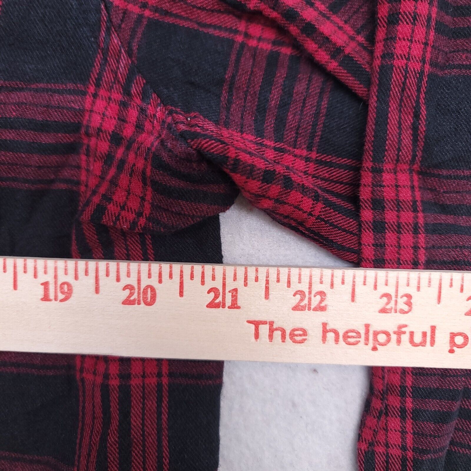 Forever 21 Forever 21 Casual Button Hoodie Mens Size Large L Red Plaid Size US L / EU 52-54 / 3 - 4 Thumbnail