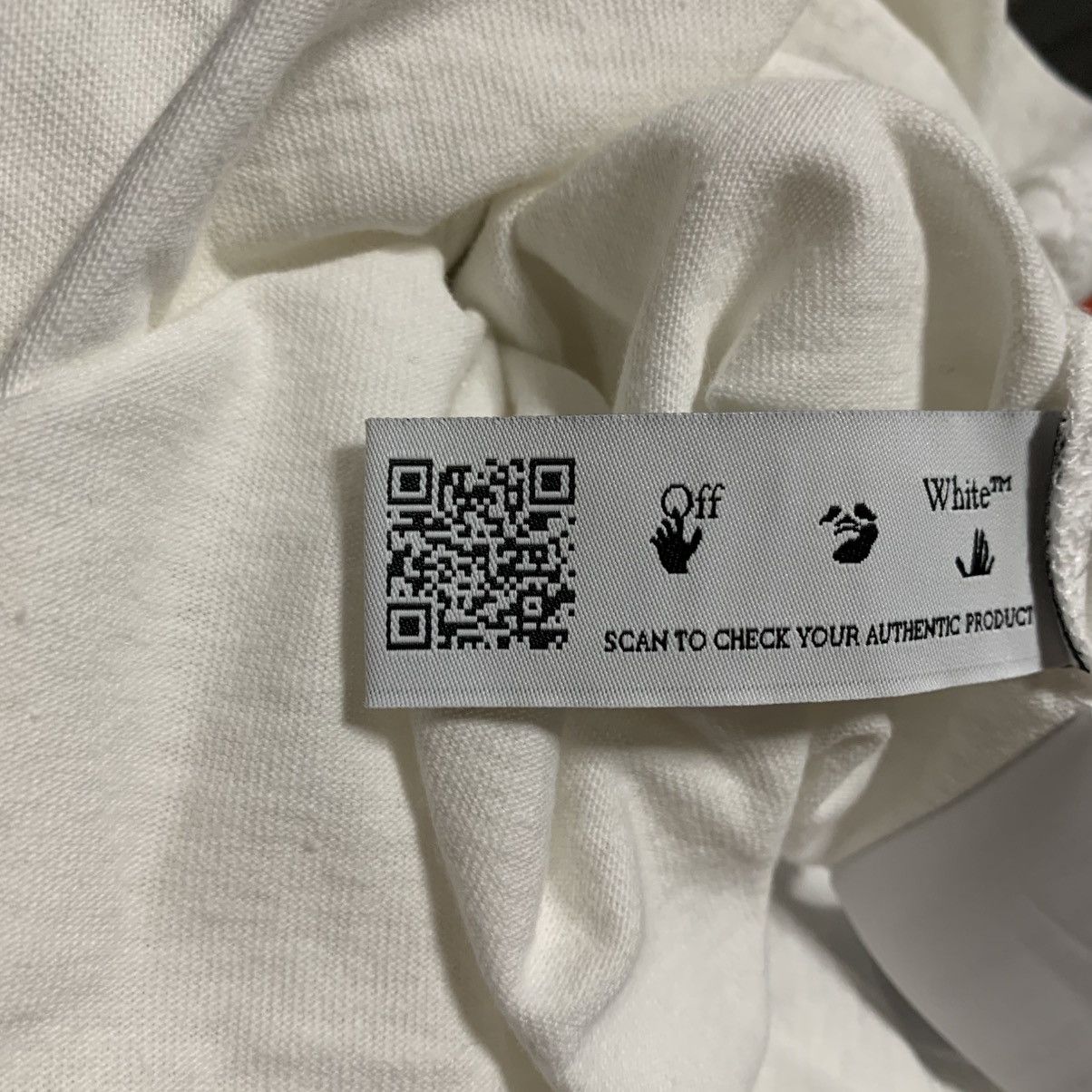 Off-White Off White Small Caravaggio Till The End White Tee Virgil Size US S / EU 44-46 / 1 - 11 Thumbnail