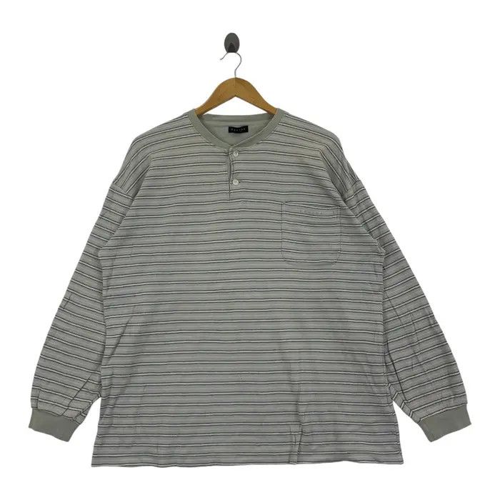 Celine Vintage CELINE PARIS HOMME Collection Striped Baggy Size US L / EU 52-54 / 3 - 1 Thumbnail