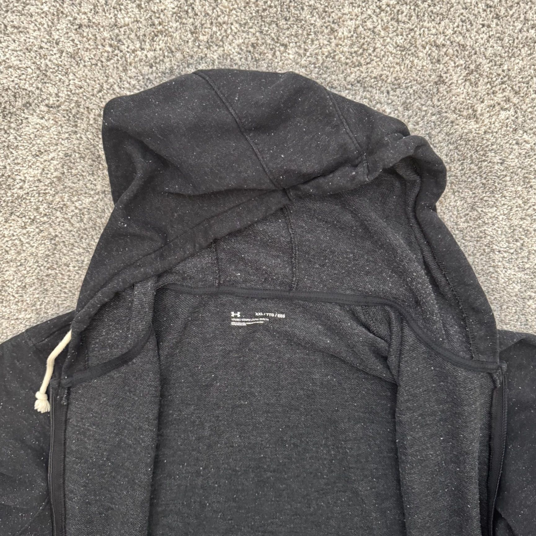 Under Armour Under Armour Hoodie Mens 2XL Athletic Sweatshirt Full Zip Athl Dept 2022 Size US XXL / EU 58 / 5 - 7 Thumbnail
