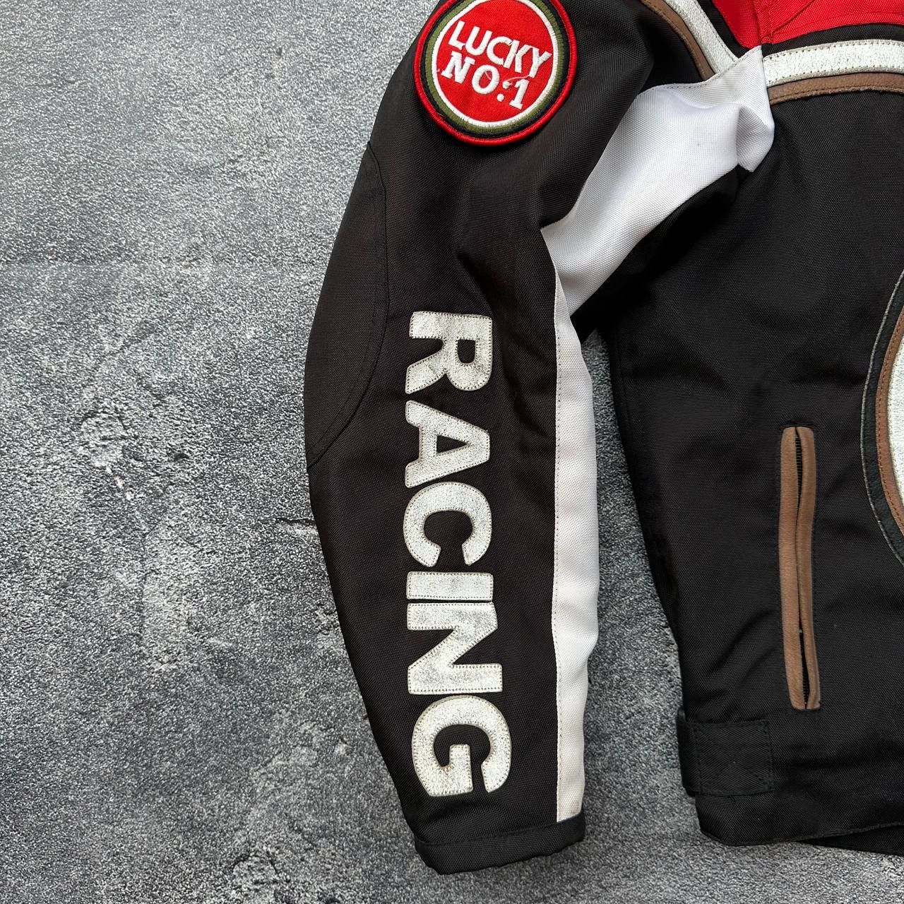 Other Vintage Lucky Strike Racing Team Moto Jacket Size US L / EU 52-54 / 3 - 4 Thumbnail