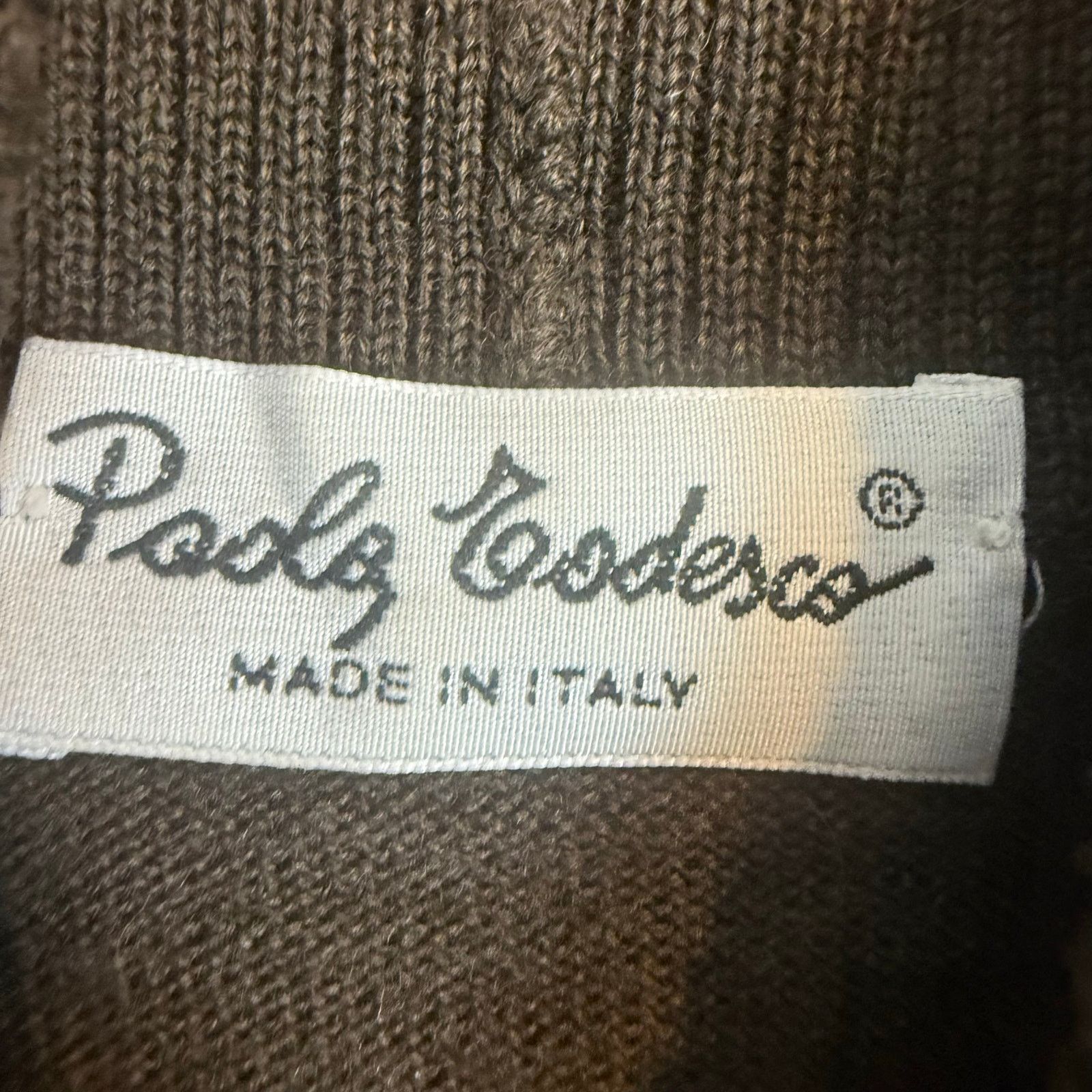 Other Poala Todesco Brown Wool Turtleneck Sweater Pullover M Size M / US 6-8 / IT 42-44 - 5 Thumbnail