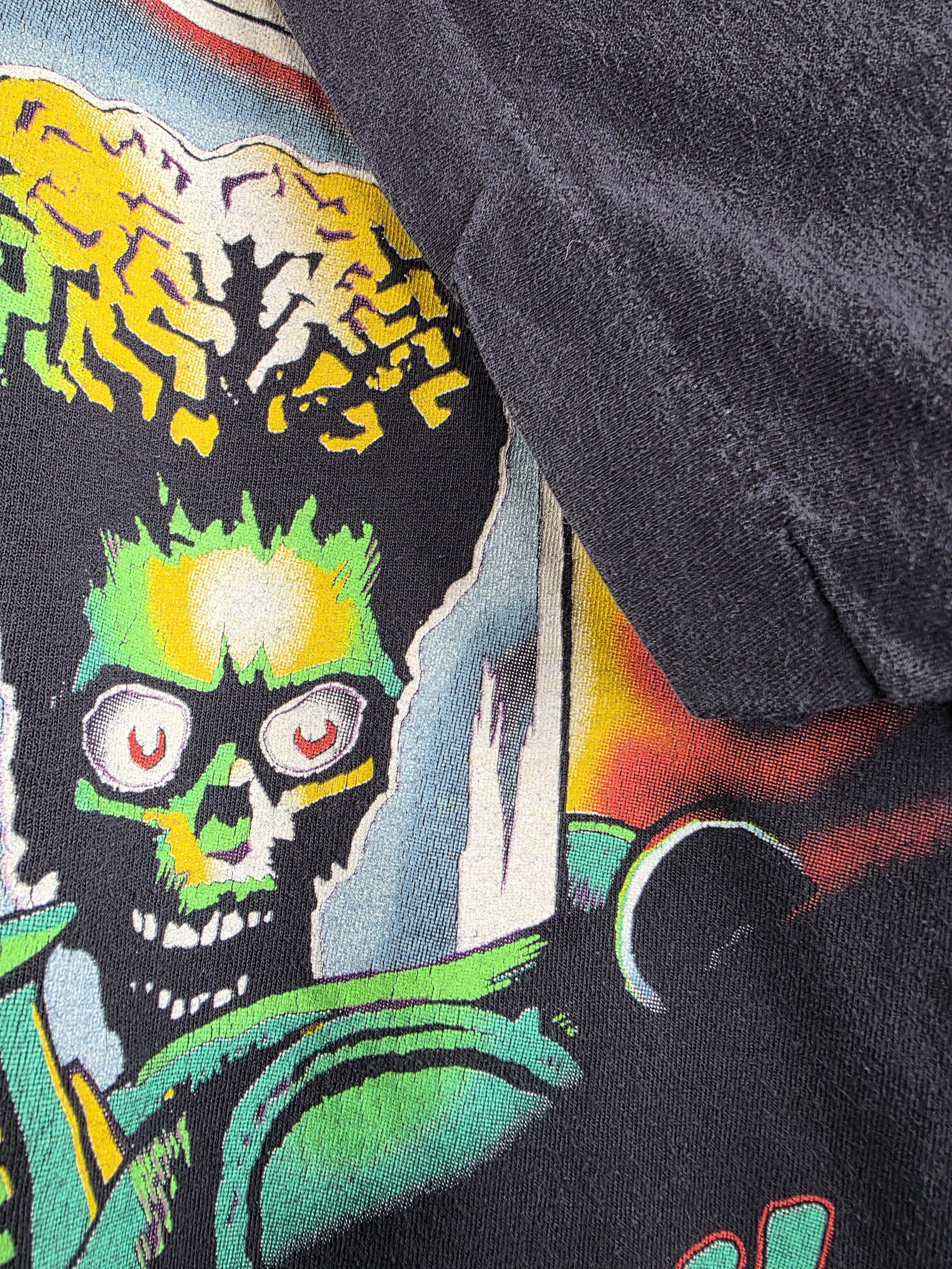 Band Tees × Vintage 1997 Mars Attack Movie Promo XL 22.5" 29" Size US XL / EU 56 / 4 - 4 Thumbnail