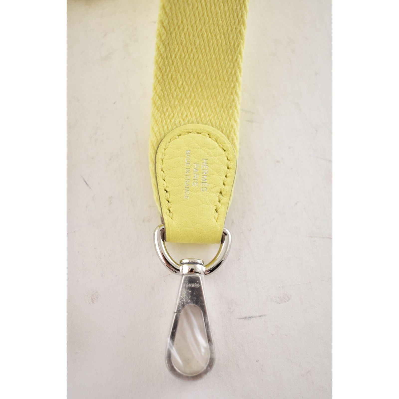 Hermes Hermes Mini Limoncello Yellow Leather Crossbody Shoulder Bag Size ONE SIZE - 22 Thumbnail