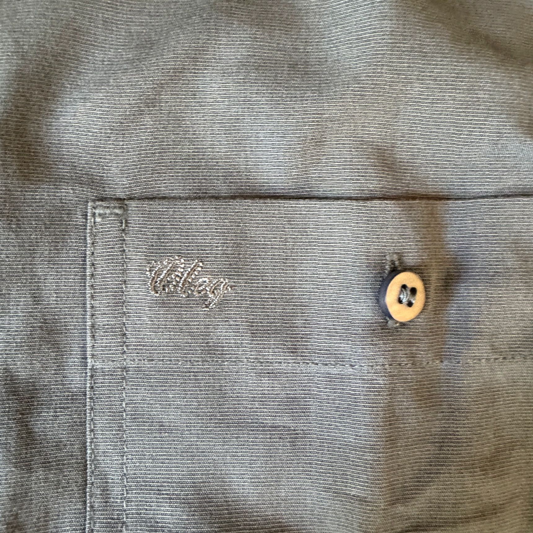 Oleg Cassini Oleg Cassini Shirt Men XL Gray Long Sleeve Button-Up NWT Size US XL / EU 56 / 4 - 5 Thumbnail