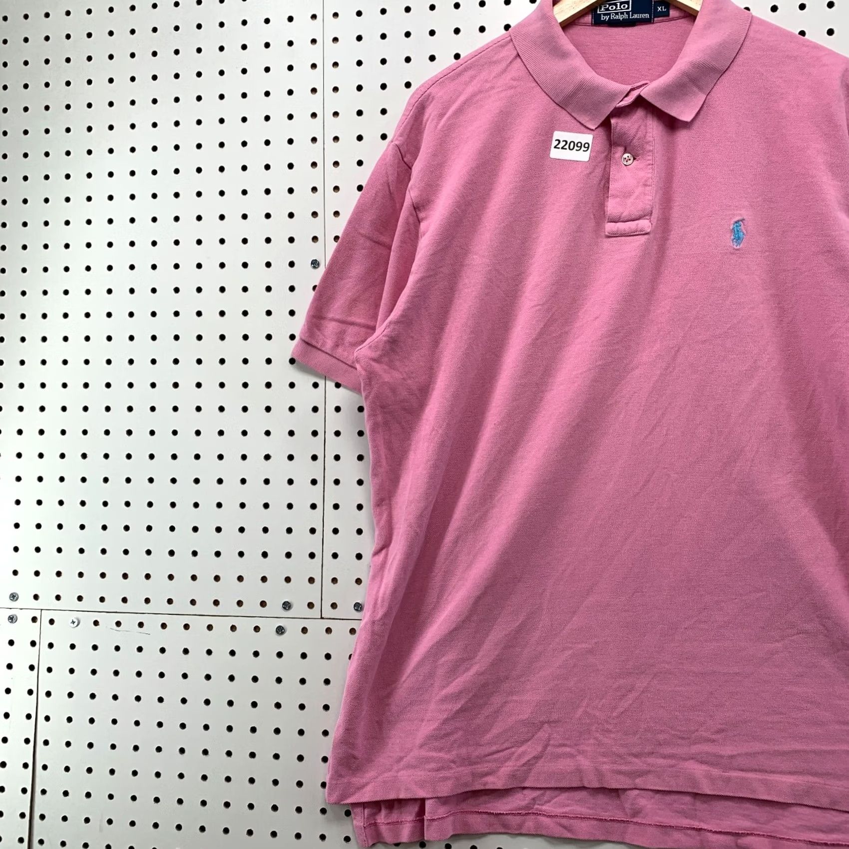 Polo Ralph Lauren Polo Ralph Lauren Polo Shirt Pink Blue Pony Short Sleeve Men Mens XL Size US XL / EU 56 / 4 - 3 Thumbnail