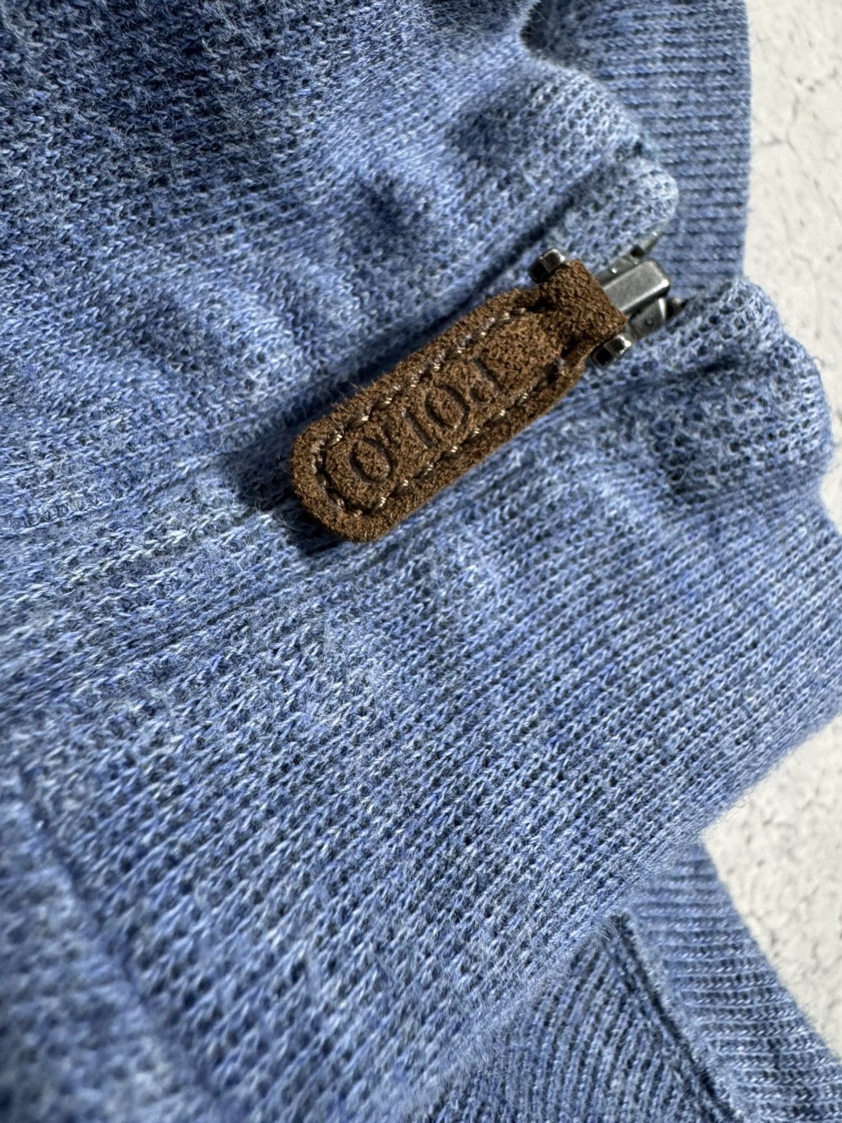 Polo Ralph Lauren Polo Ralph Lauren 1/4 Zip Sweatshirt Blue Size M Size US M / EU 48-50 / 2 - 7 Thumbnail