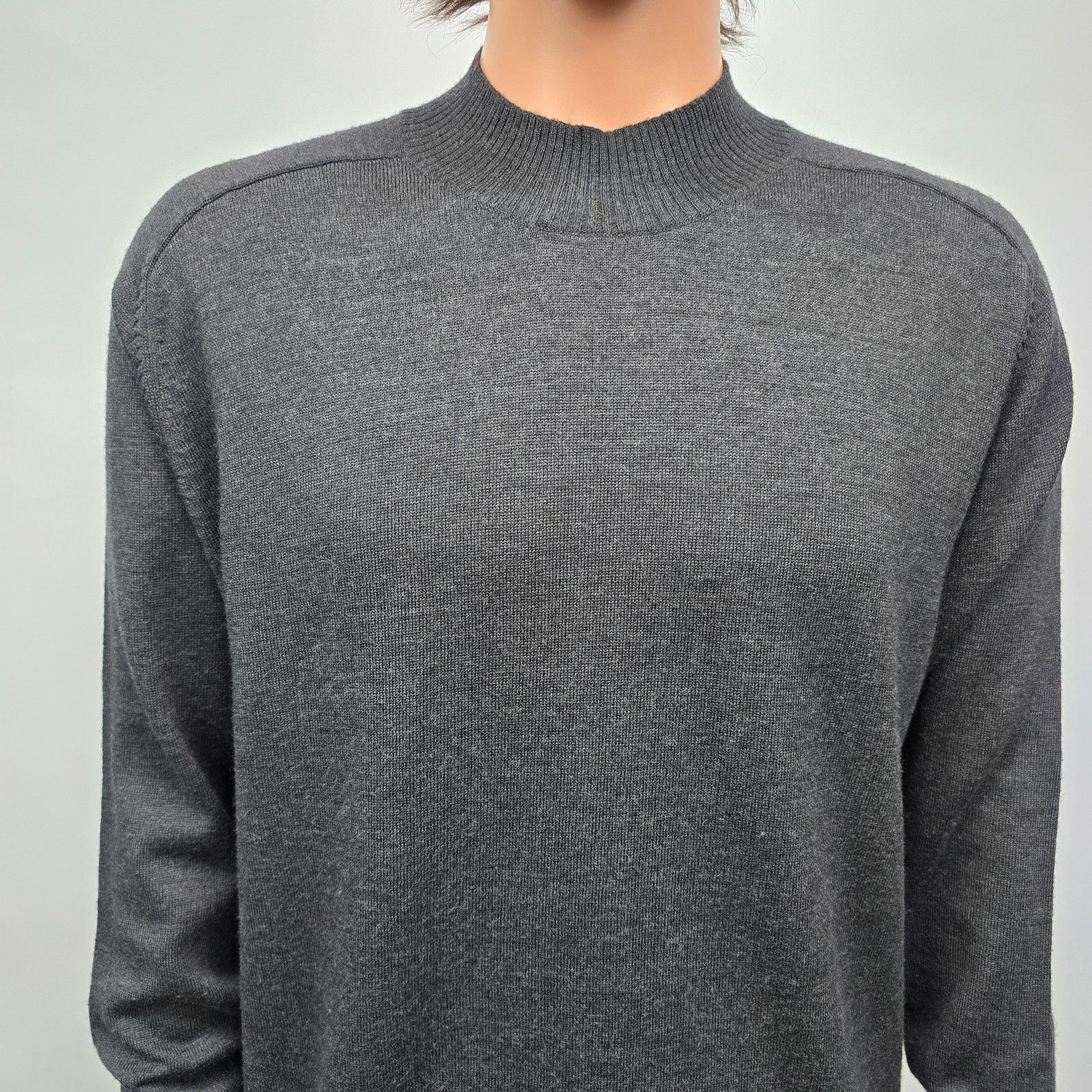 Joseph & Lyman Joseph & Lyman Extra Fine Merino Sweater Australia Mockneck Size US XL / EU 56 / 4 - 4 Thumbnail