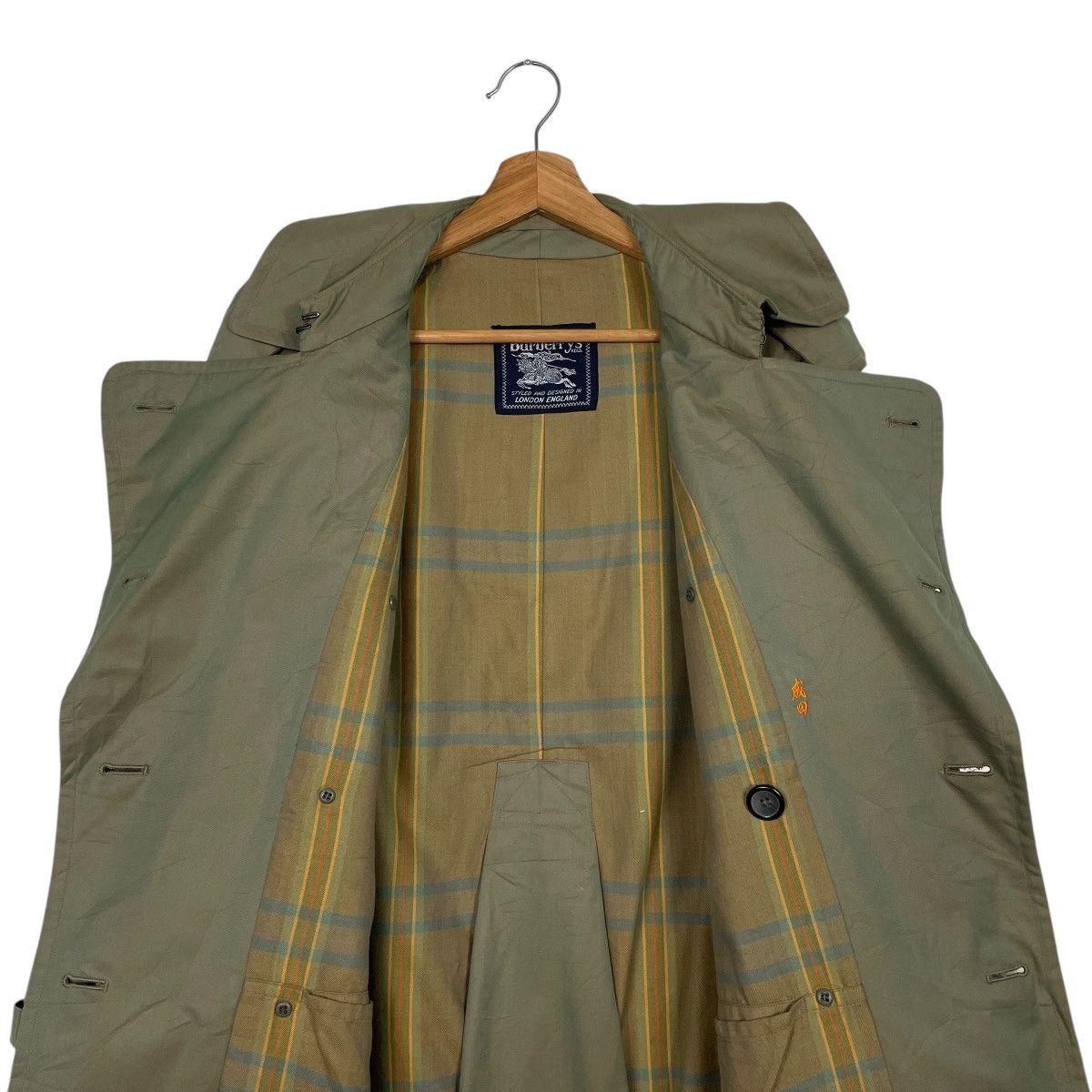 Burberry Burberrys Nova Check Double Breasted Trenchcoat Size US S / EU 44-46 / 1 - 13 Thumbnail