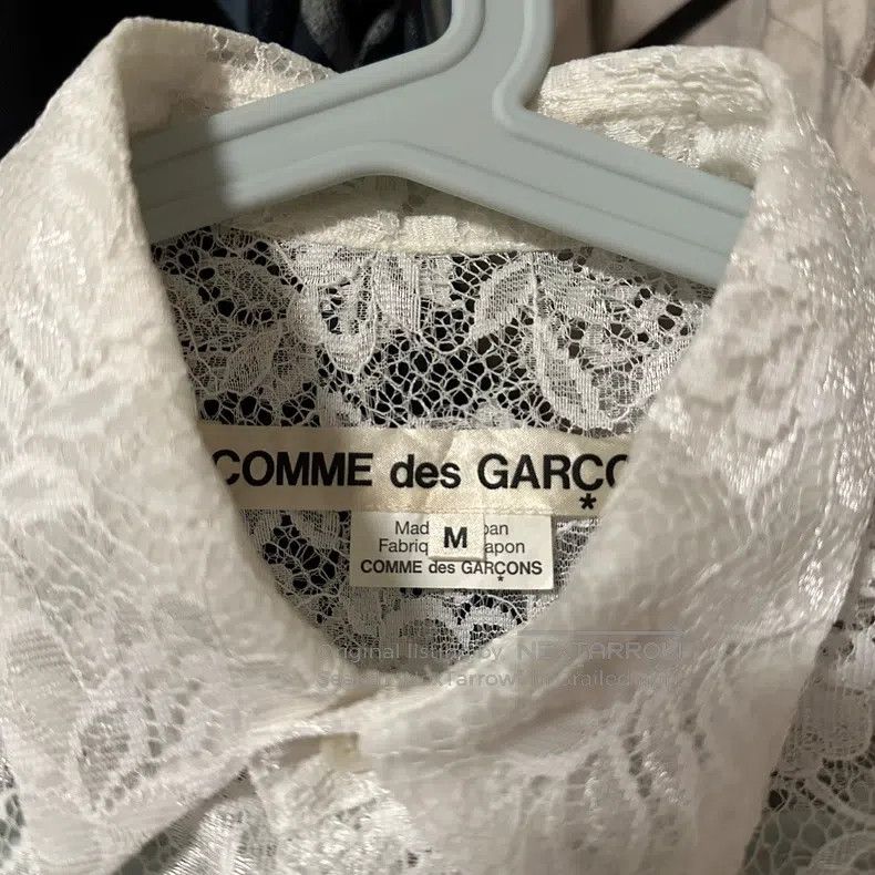 Comme des Garcons Comme Des Garcons Lace Shirt Size M / US 6-8 / IT 42-44 - 2 Thumbnail