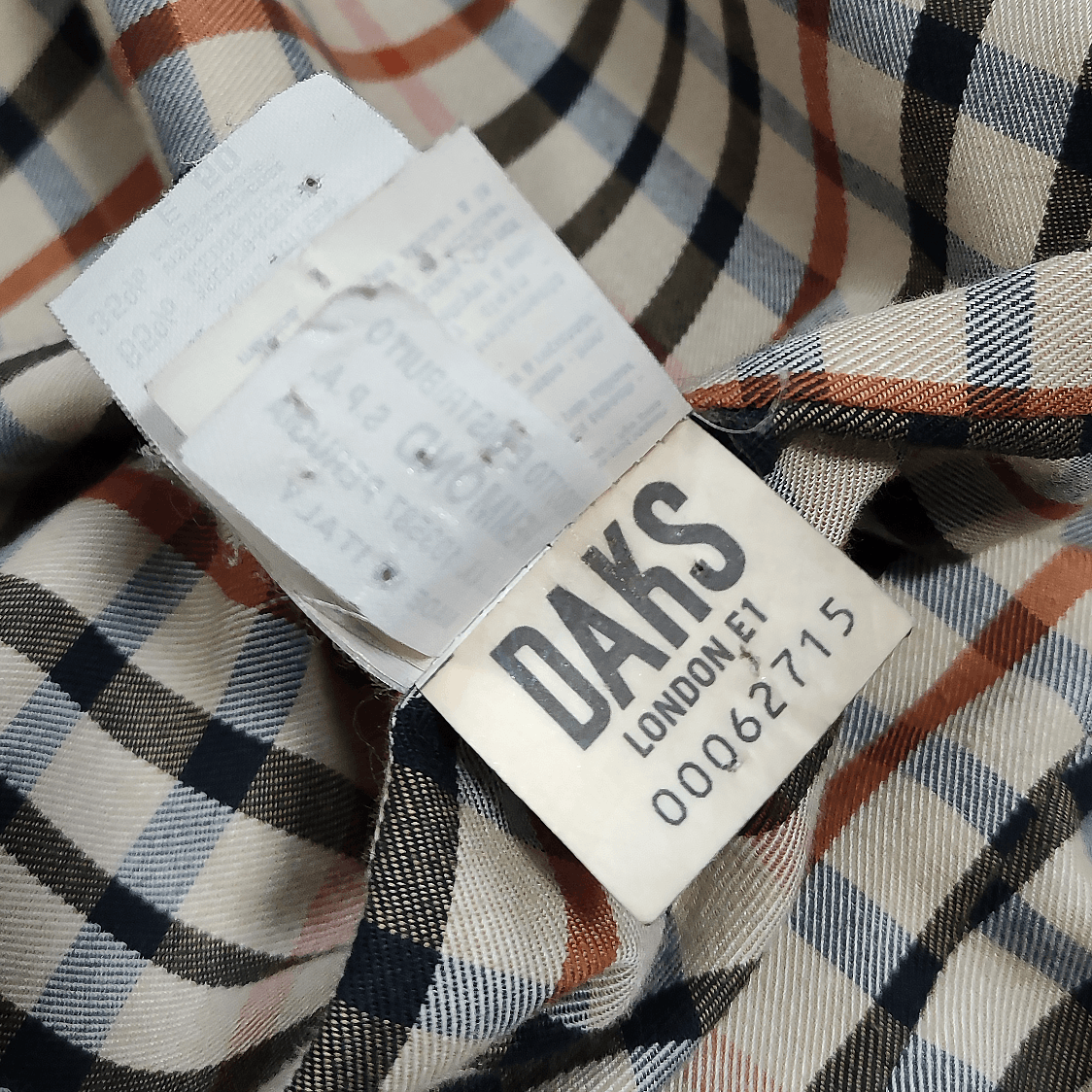 DAKS × Vintage Daks London Long Coat Cashmere Wool England UK 12 US 8 Size M / US 6-8 / IT 42-44 - 10 Thumbnail