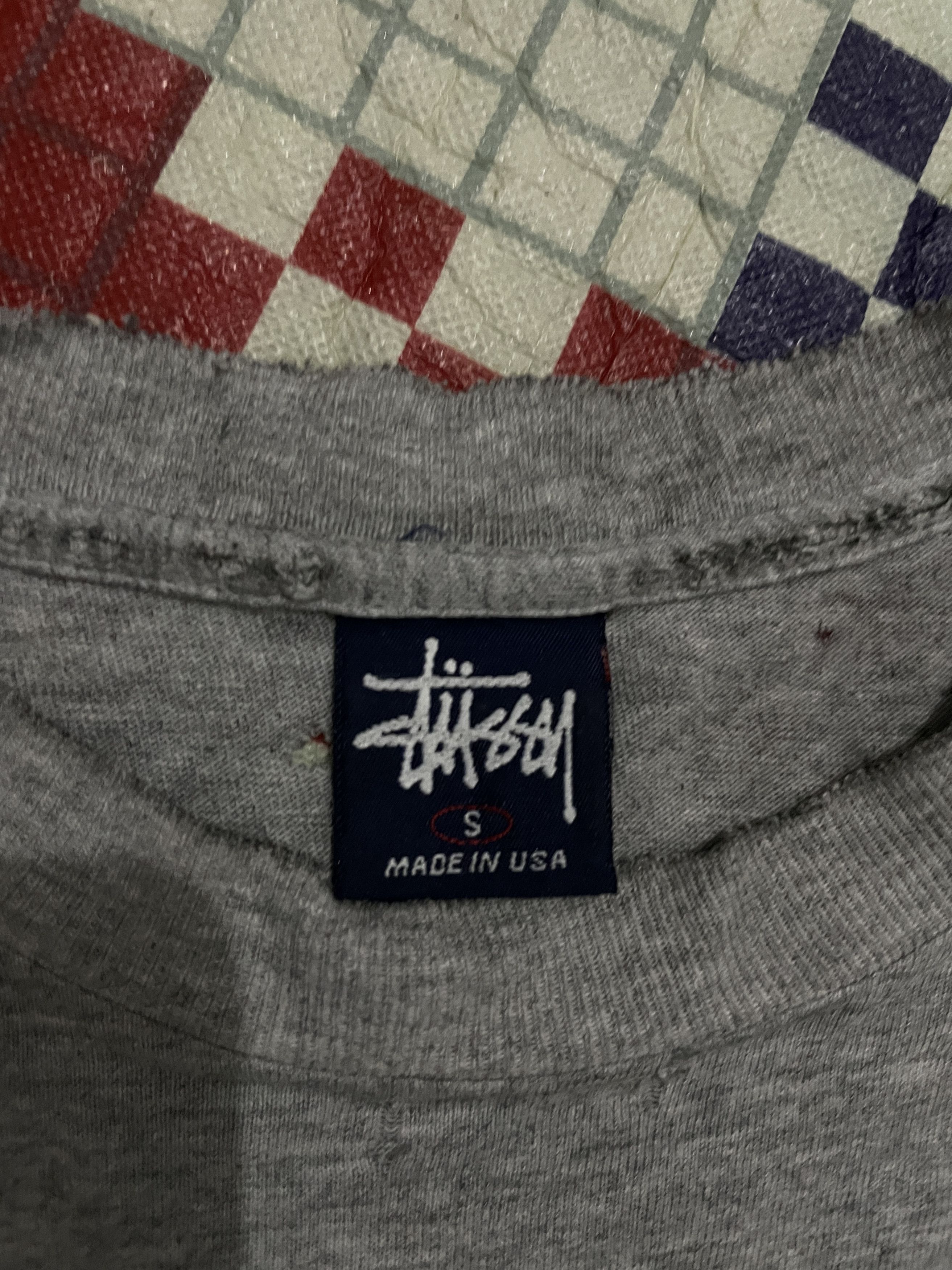 Stussy Vintage 90s Stüssy International Classic Crest Logo T-Shirt Size US S / EU 44-46 / 1 - 4 Thumbnail