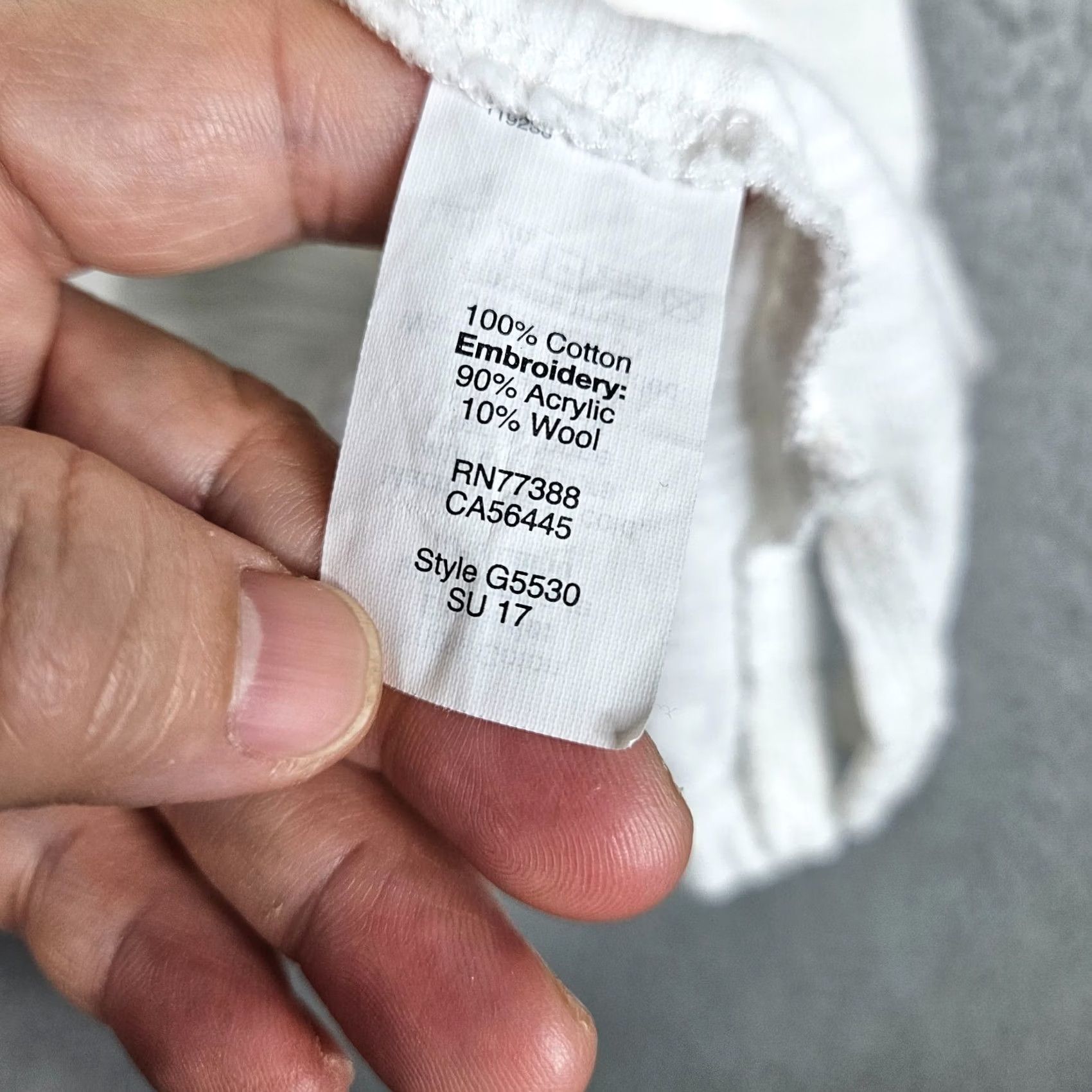 Madewell Madewell Tank White L Shirt Womens Regular Cotton Short Sleeve Tank Top Vocation Printed Size L / US 10 / IT 46 - 4 Thumbnail