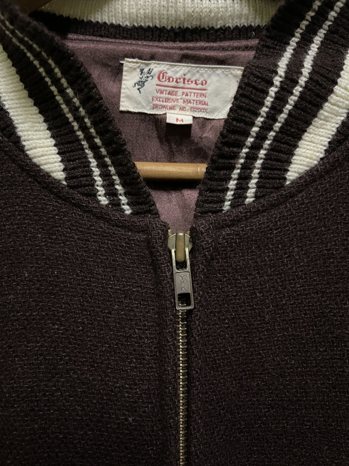 Japanese Brand Corisco Wool Varsity Jacket Size US M / EU 48-50 / 2 - 8 Thumbnail
