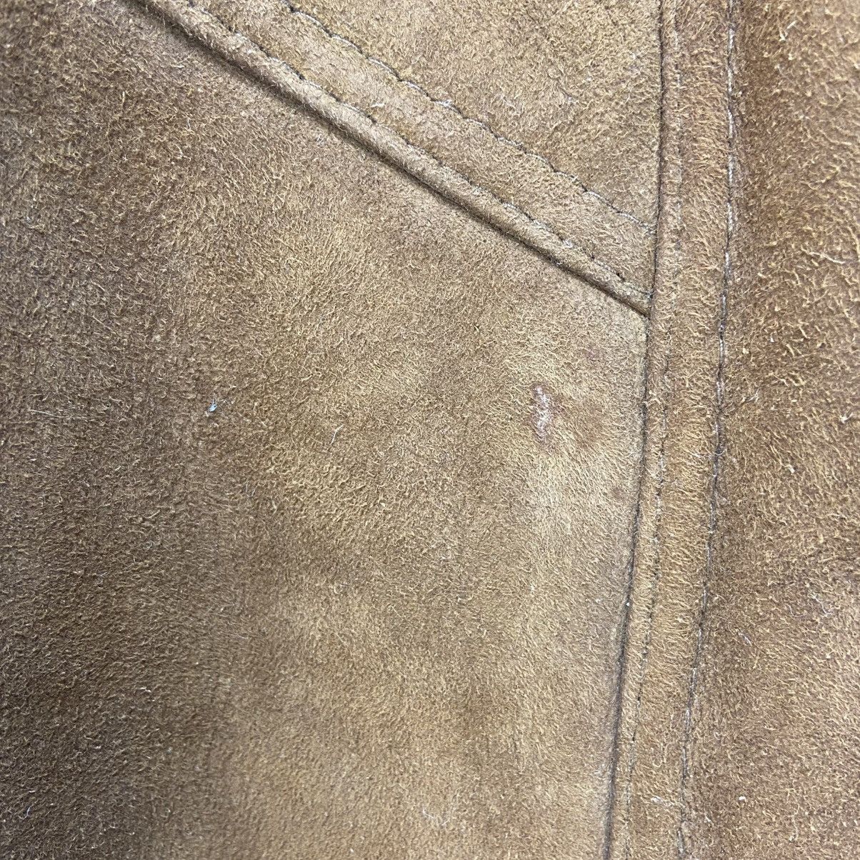 Genuine Leather Vintage Roberto Massini Too Shokai Sheepskin Sherling Coat Size US M / EU 48-50 / 2 - 12 Thumbnail