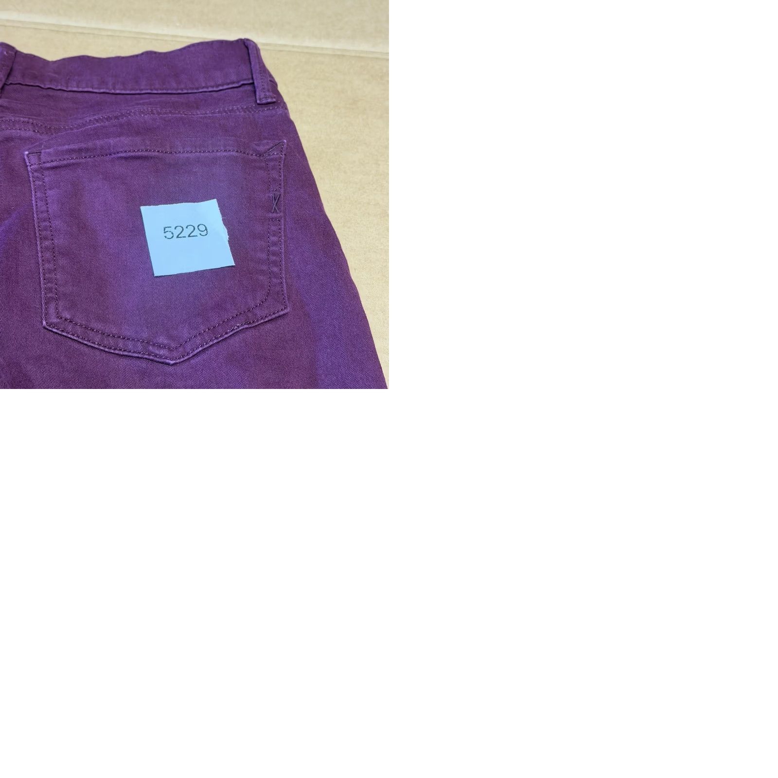 Express Express Pants Womens 0 Purple Skinny Ankle Legging Stretch Denim Mid Rise Size 25" / US 0 / IT 36 - 9 Thumbnail