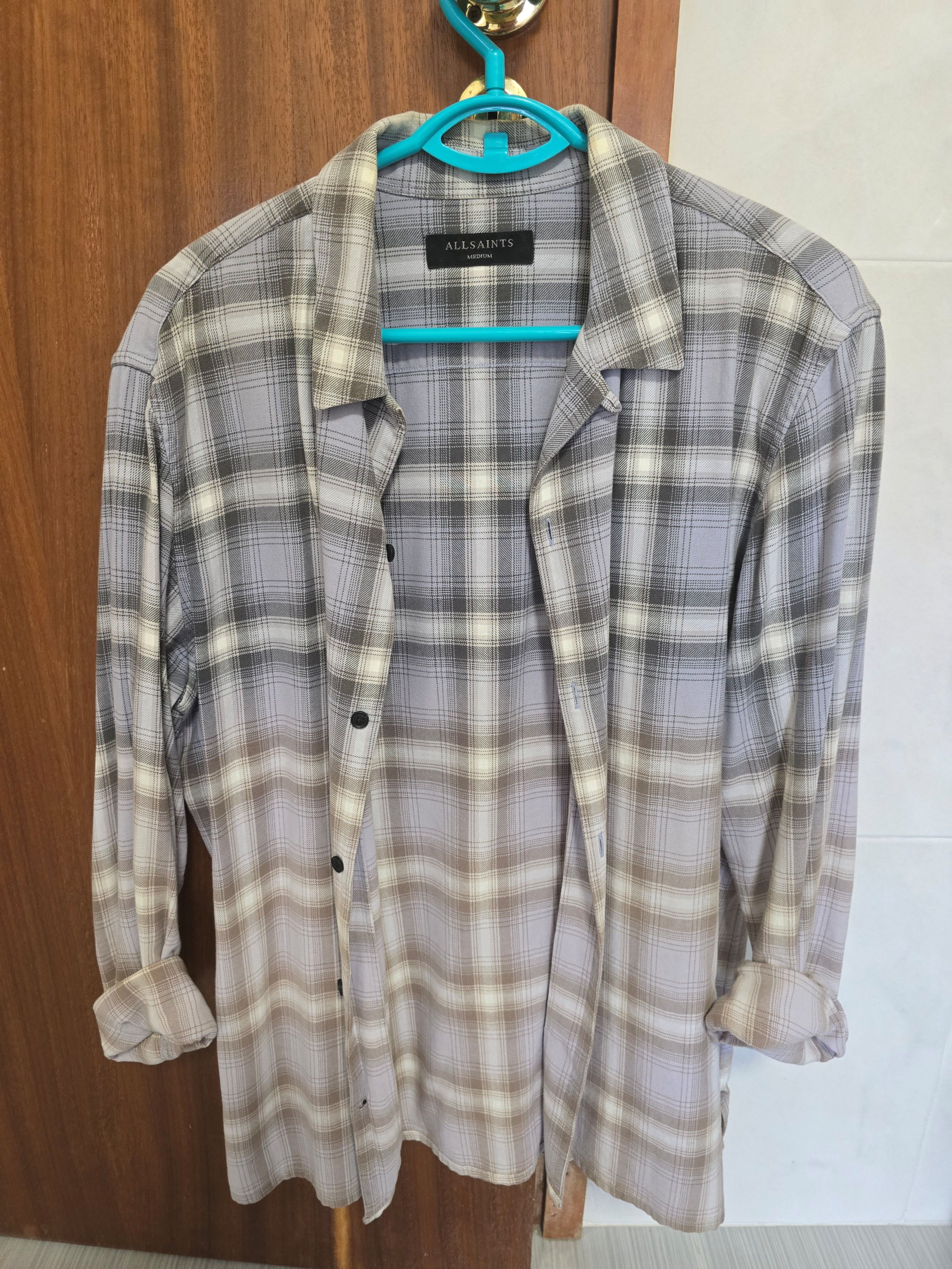 Allsaints Flannel Size US M / EU 48-50 / 2 - 1 Thumbnail