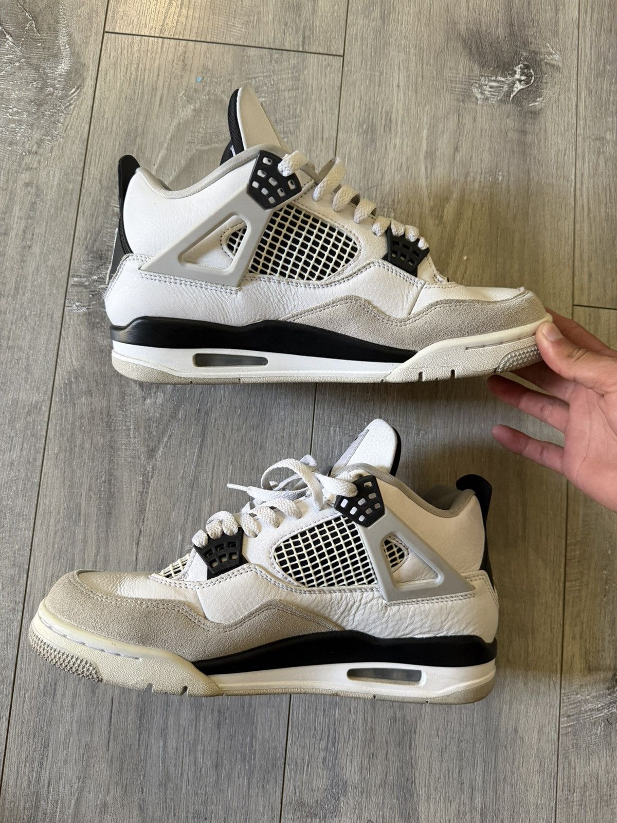Jordan Brand Jordan 4 Military Black Size US 8.5 / EU 41-42 - 2 Thumbnail