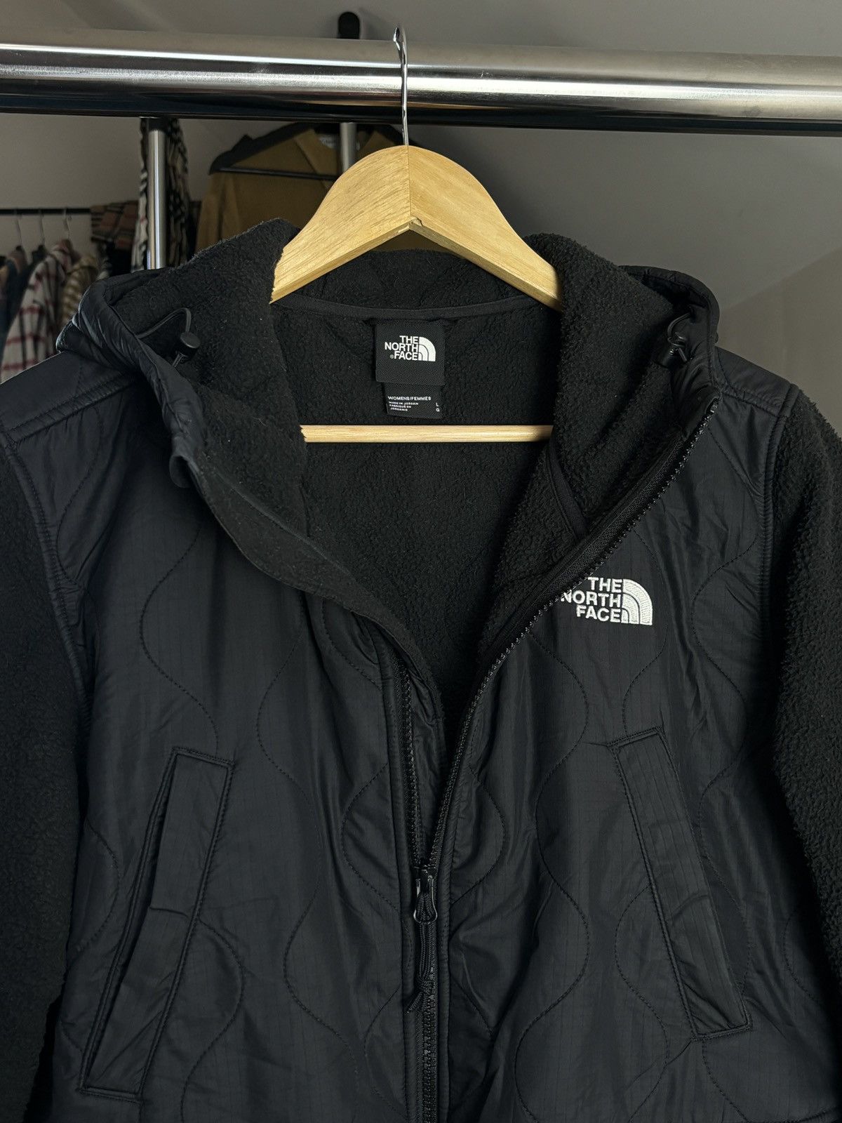 The North Face The North Face Fleece Coat Jacket Size L / US 10 / IT 46 - 6 Thumbnail