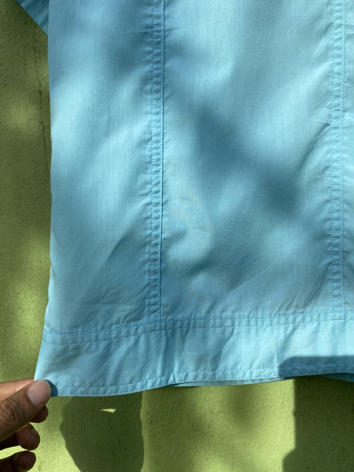 Japanese Brand Zakle Vintage Turquoise Utility Zip Shirt Archive Style 90s Size US M / EU 48-50 / 2 - 12 Thumbnail