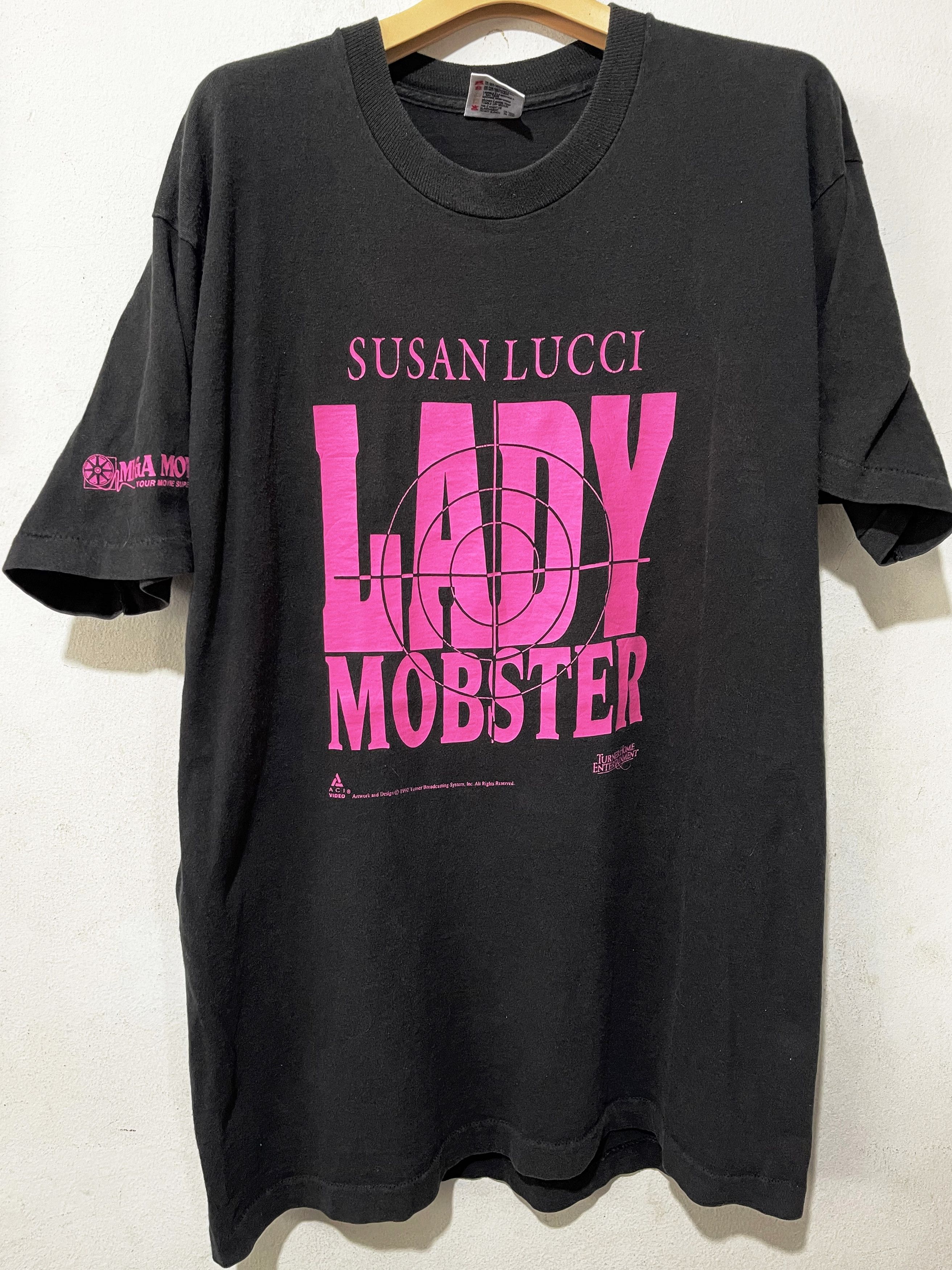 Vintage Vintage 1992 Lady Mobster Shirt Size US L / EU 52-54 / 3 - 1 Thumbnail