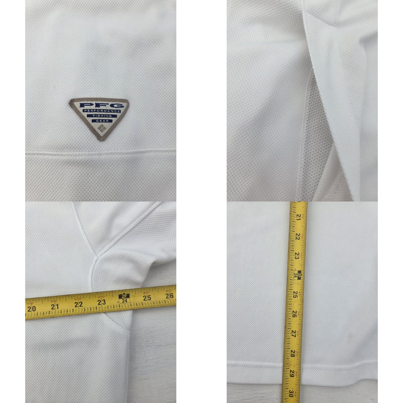 Vintage Columbia PFG Fishing Shirt Adult Mens L White Short Sleeve Vented Omnishade READ Size US L / EU 52-54 / 3 - 8 Thumbnail