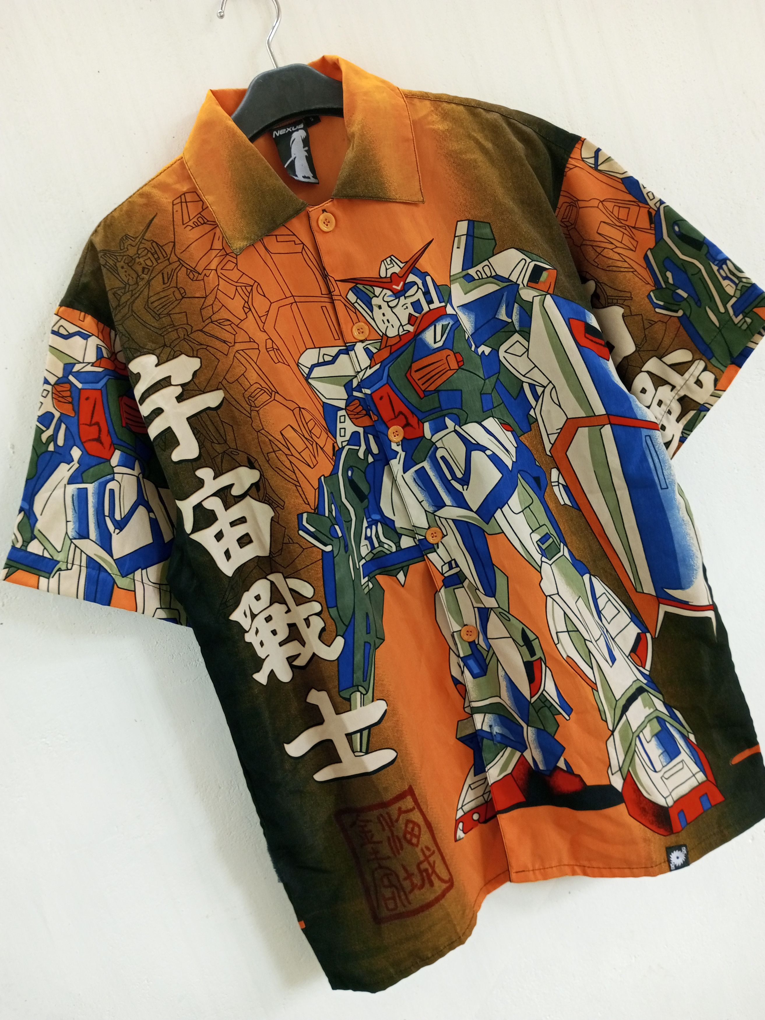 Anime Anime Gundam All Over Print Shirt Size US L / EU 52-54 / 3 - 3 Thumbnail