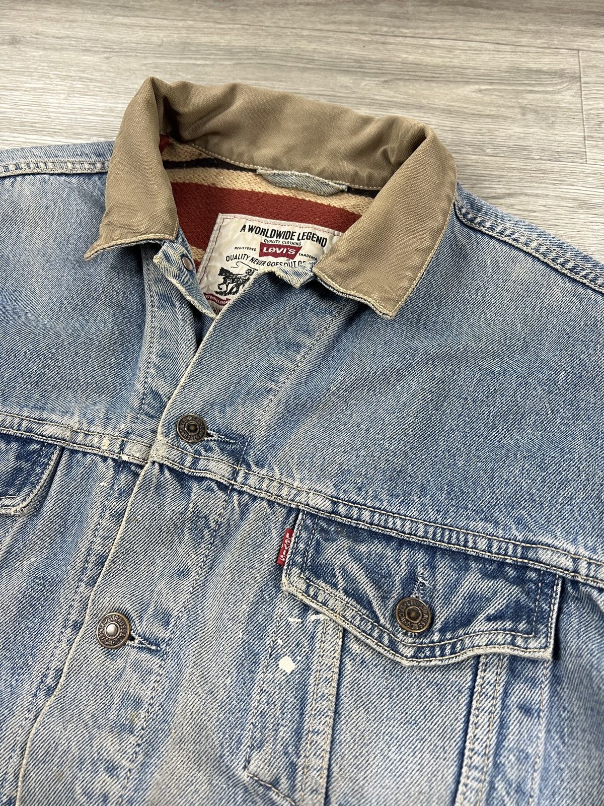 Levi's Vintage Clothing Rare Levi’s men’s vintage denim jacket Size XL Size US L / EU 52-54 / 3 - 6 Thumbnail