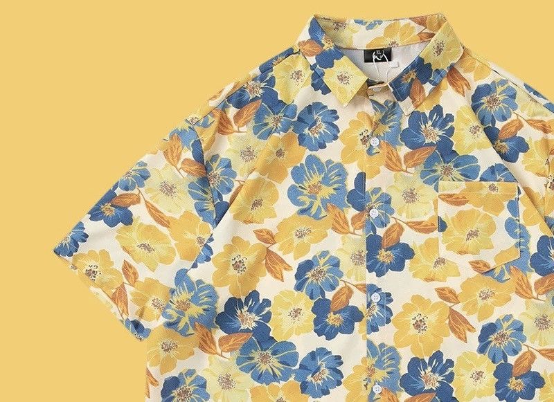 Other Graffiti Oil Painting Button Up Shirt Size US M / EU 48-50 / 2 - 1 Thumbnail