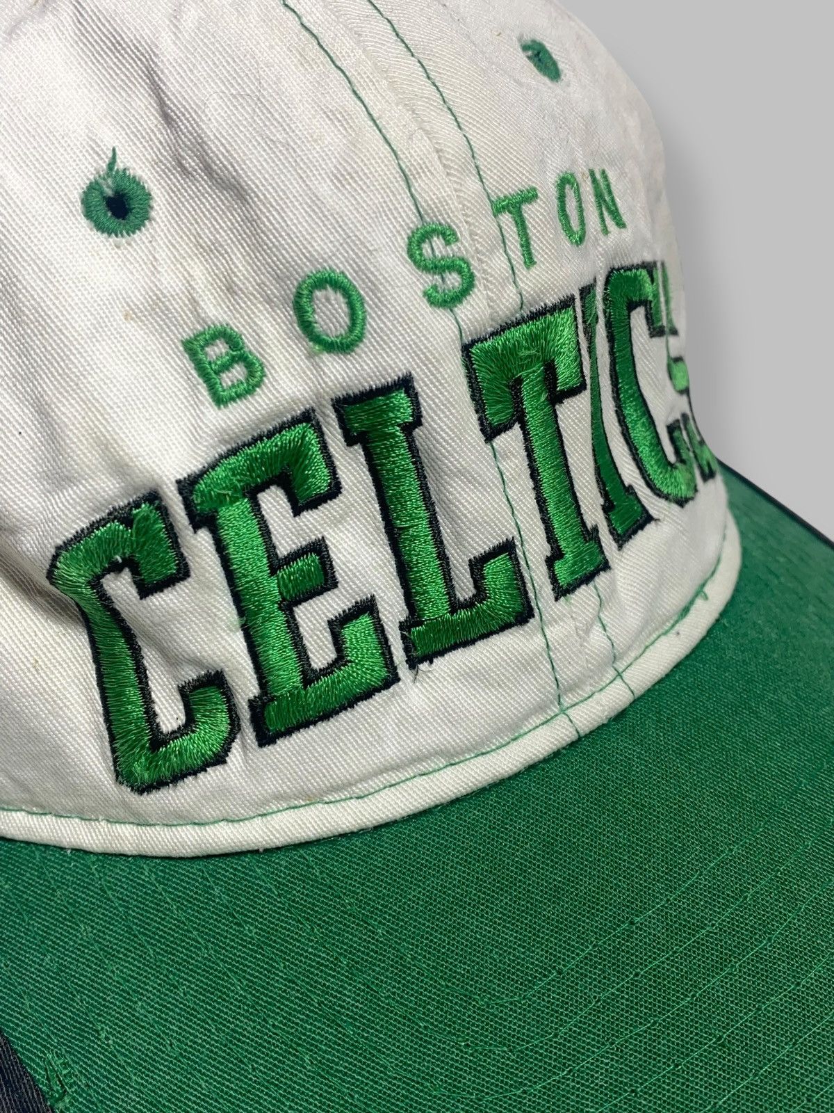 NBA Vintage 90s Starter Boston Celtics Cap Hat Size ONE SIZE - 7 Thumbnail