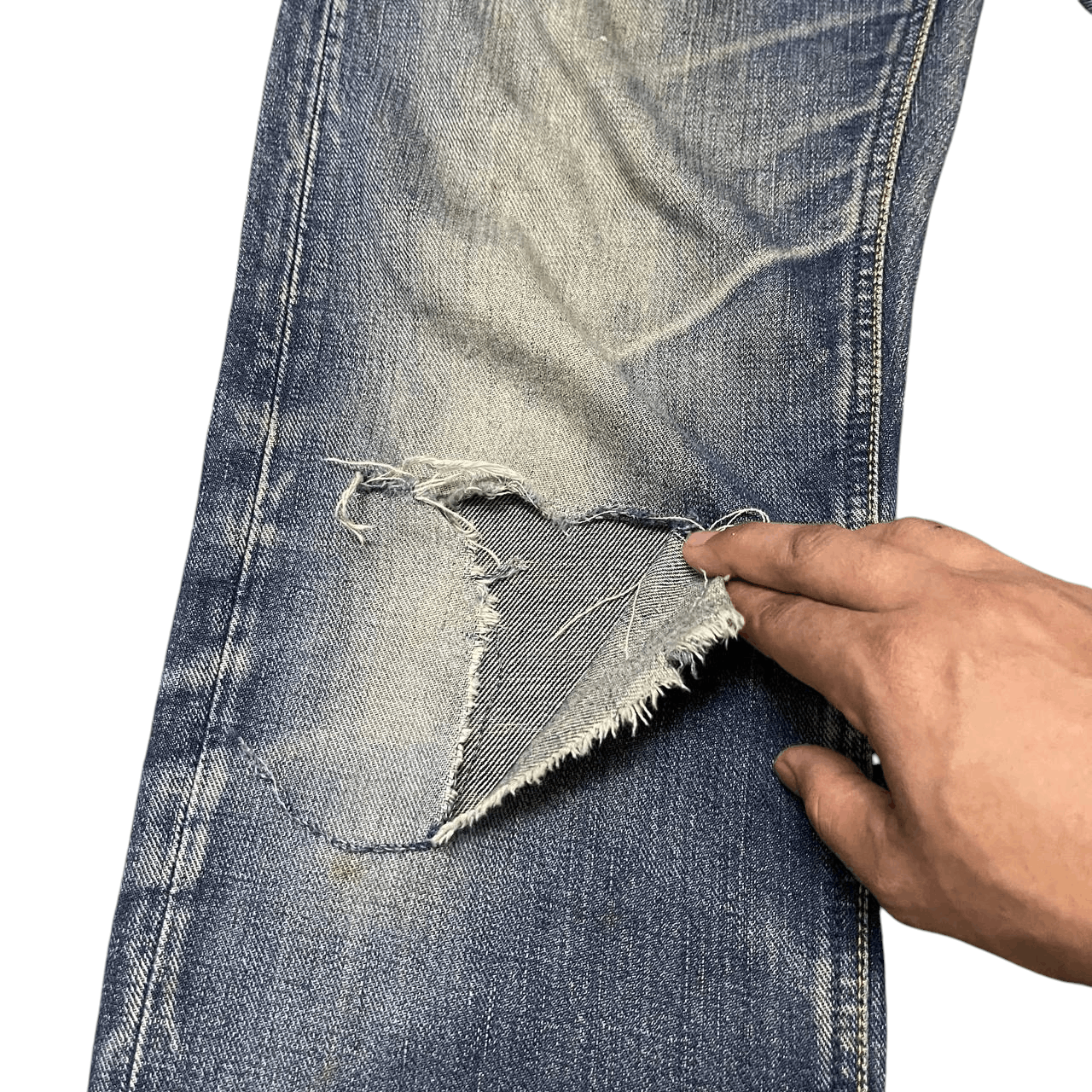 Lee Vintage Lee Riders Half Selvedge Denim Size US 30 / EU 46 - 8 Thumbnail