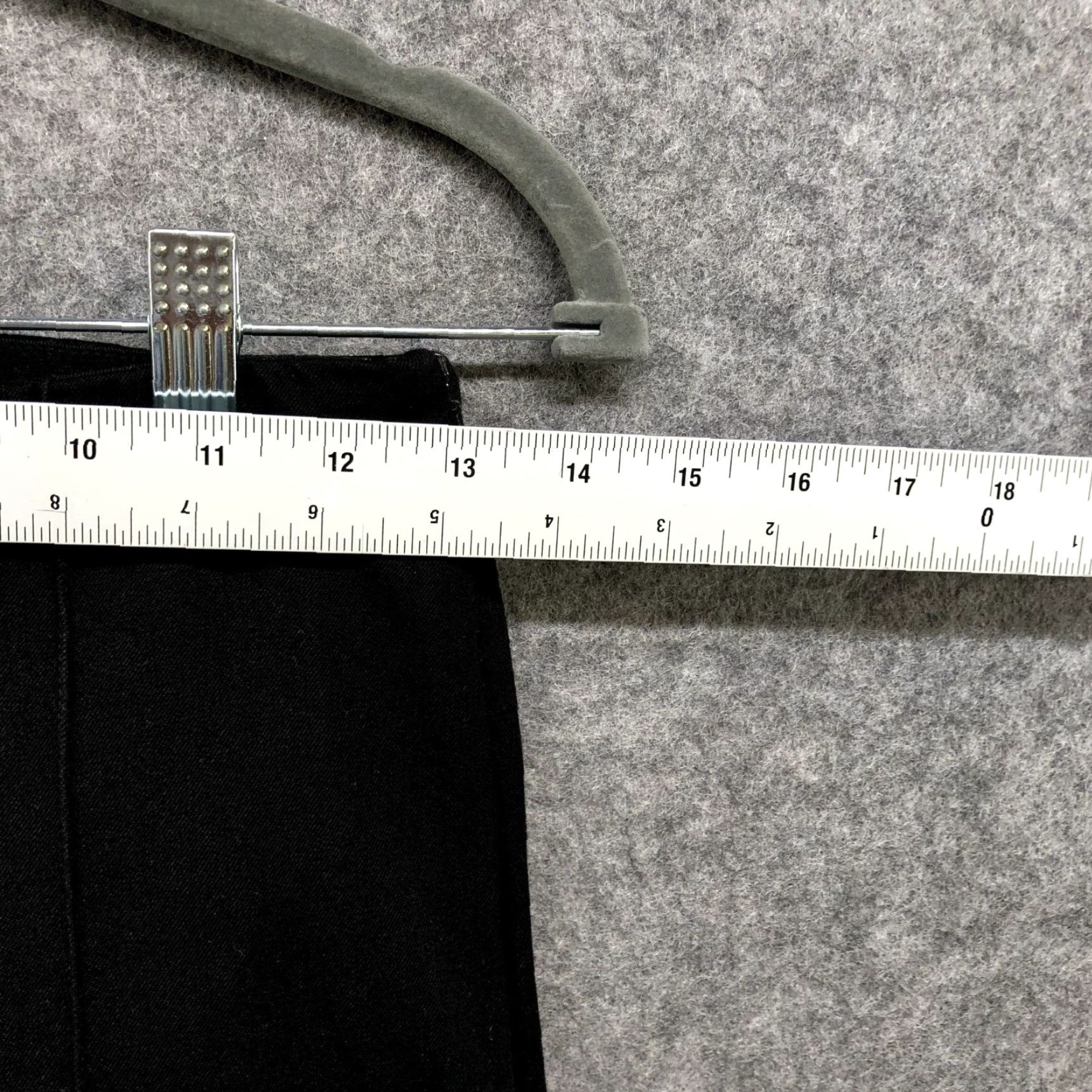Banana Republic VINTAGE Banana Republic Women's Dress Pants Slim Fit Ankle Zip Mid Rise Black Cotton Blend Workwear 2 Size 26" / US 2 / IT 38 - 7 Thumbnail