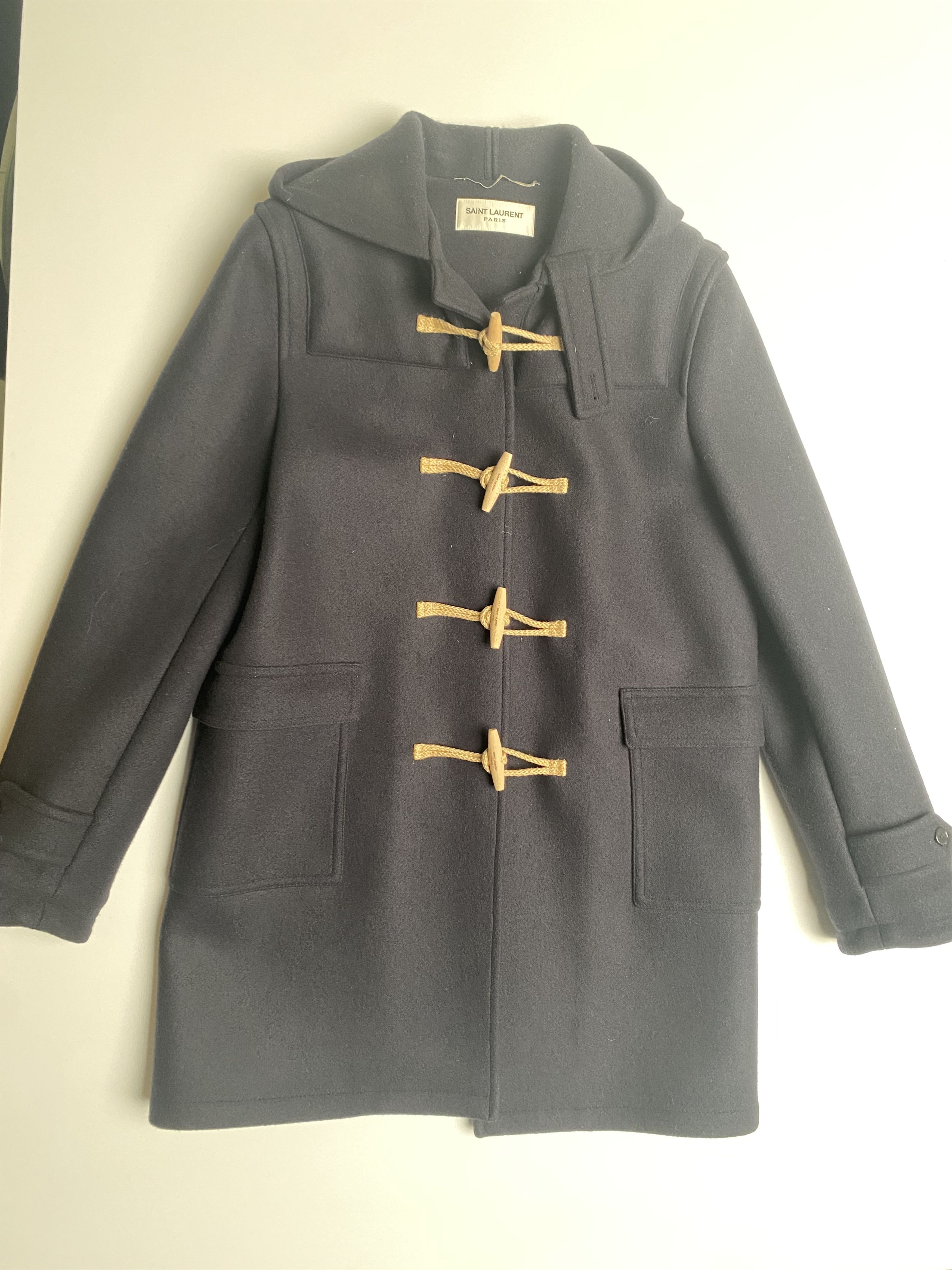 Saint Laurent Paris Saint Laurent (Hedi Slimane) Duffle Coat Size US M / EU 48-50 / 2 - 2 Thumbnail