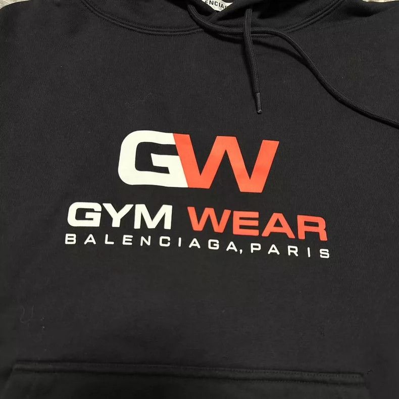 Balenciaga Balenciaga Black logo sweater Size US L / EU 52-54 / 3 - 5 Thumbnail