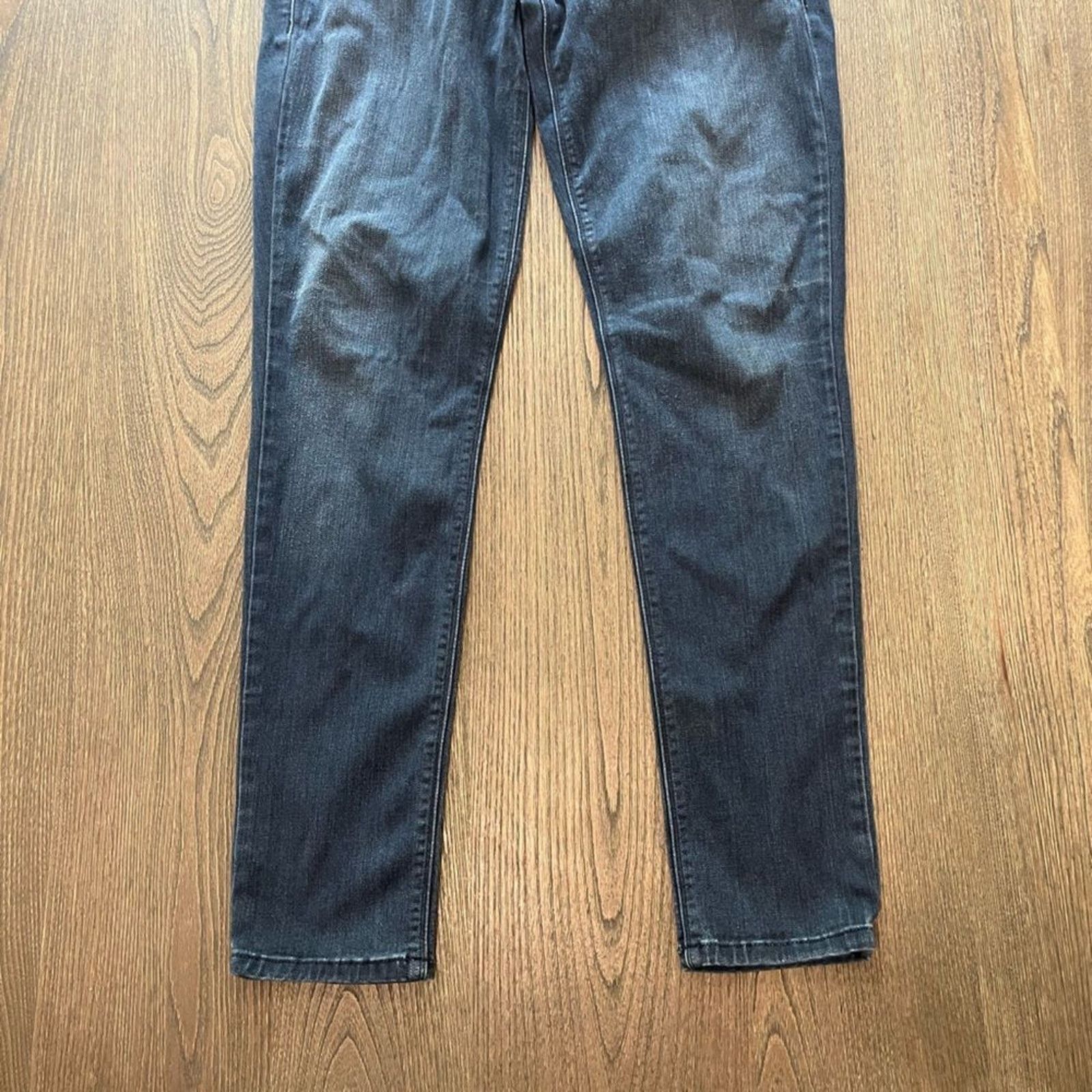 Vintage Fade to Blue Super Skinny Jeans Dark Wash Size 31 Size 31" - 2 Thumbnail