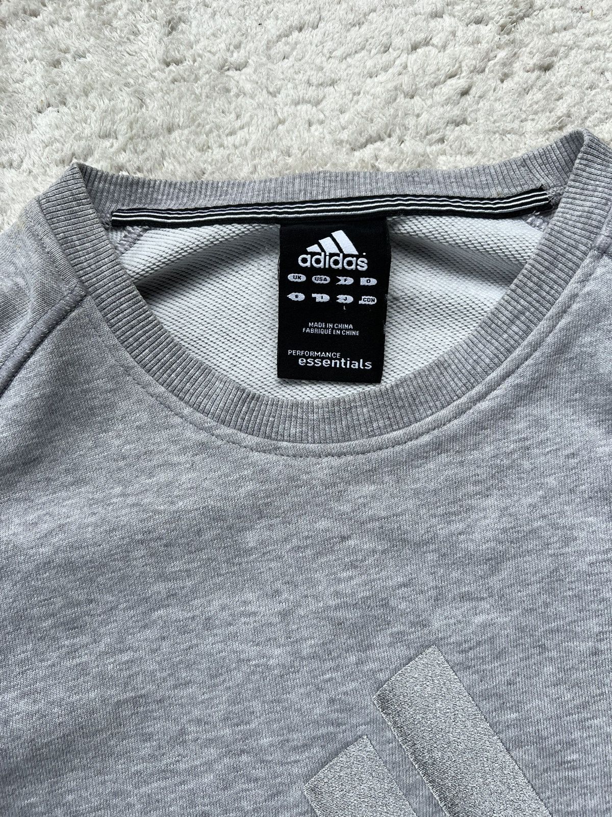 Adidas × Vintage Adidas Sweatshirt Jacket Size US L / EU 52-54 / 3 - 3 Thumbnail