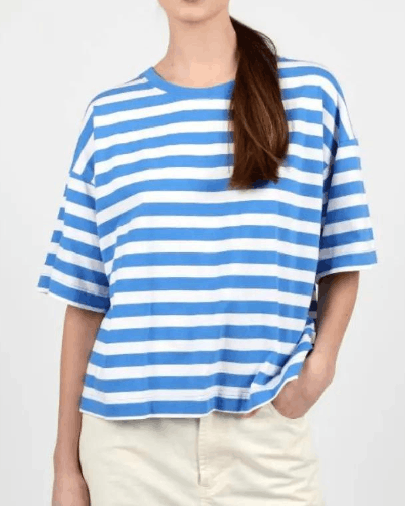 Wemoto BNWT Wemoto - Clover - Striped Oversized T-Shirt - Size XL Size XL / US 12-14 / IT 48-50 - 2 Thumbnail